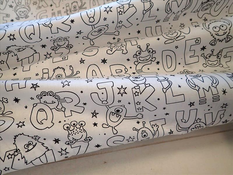 LÁTKA - OMALOVÁNKY - ABECEDA