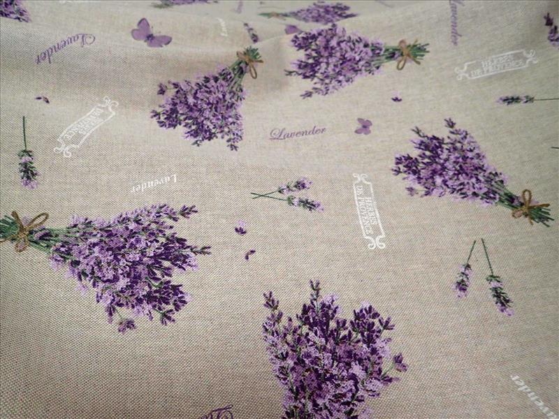 LÁTKA - POTAHOVKA - LEVANDULE + MOTÝLCI