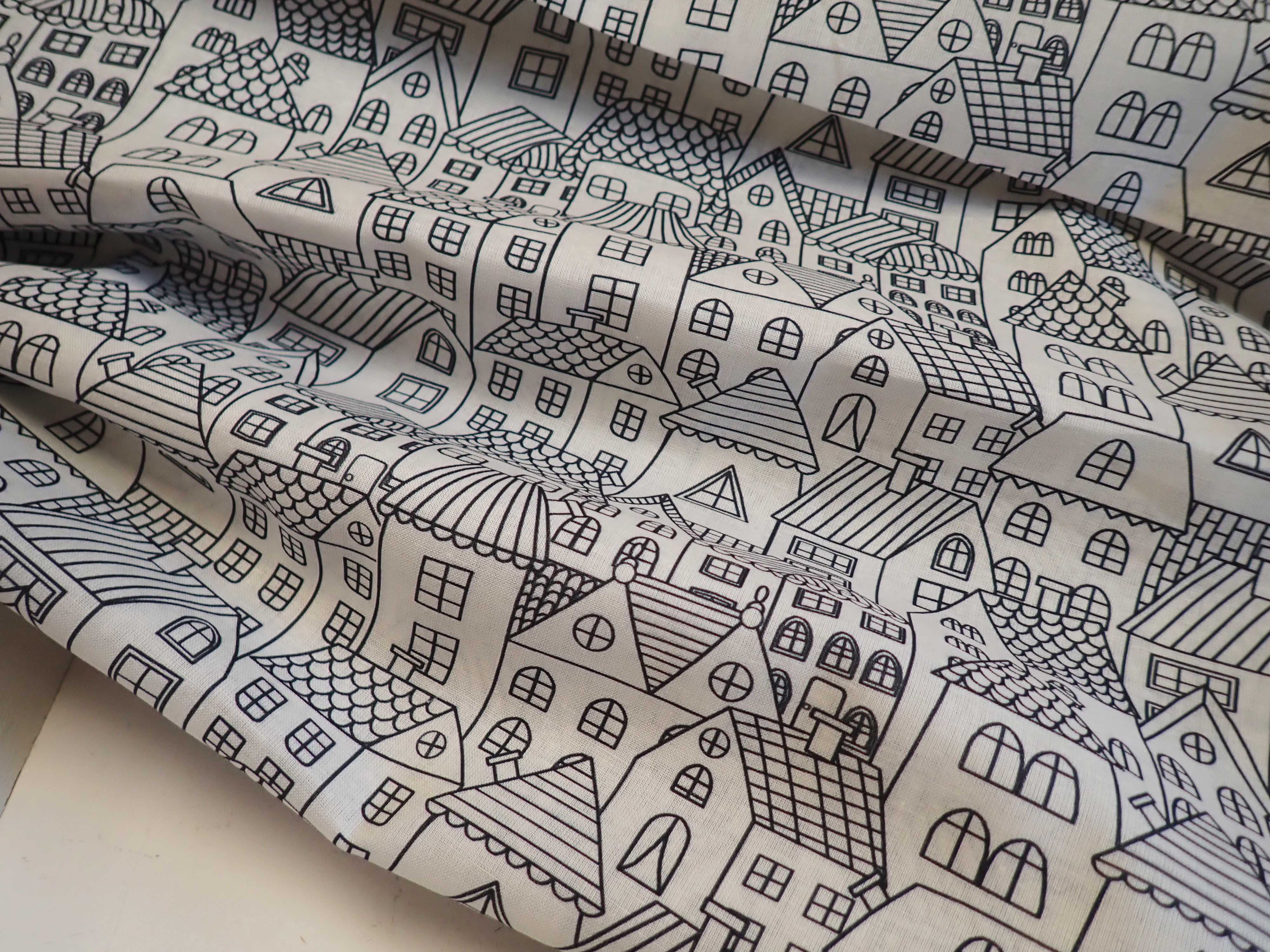 LÁTKA - OMALOVÁNKY - DOMEČKY