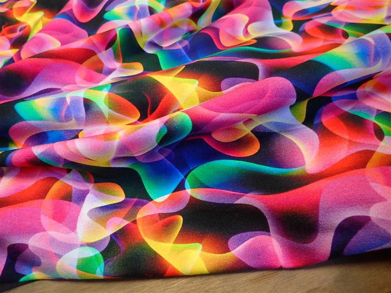 PLETENINA - JESREY - FOTOTISK - BAREVNÉ VLNY