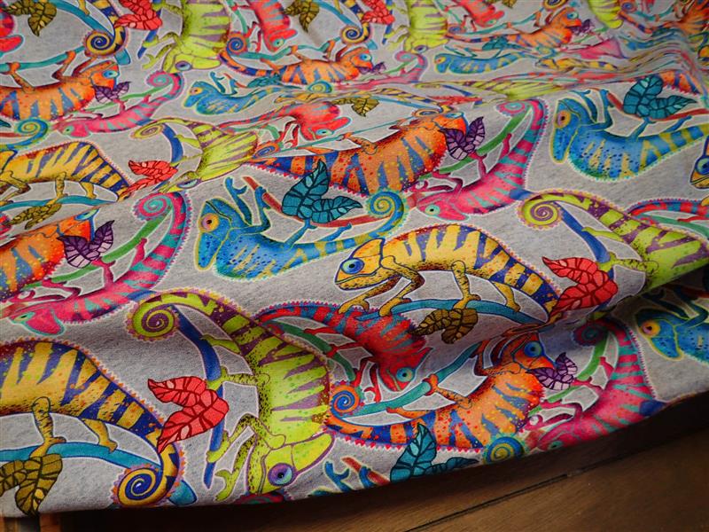 PLETENINA - JESREY - FOTOTISK - BAREVNÍ CHAMELEONI