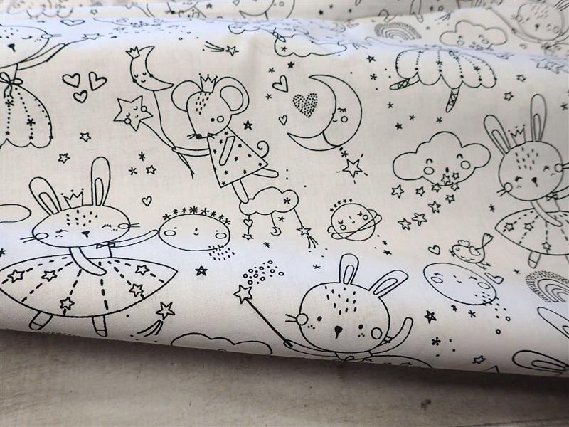 LÁTKA - OMALOVÁNKY - MYŠKY + ZAJÍČCI