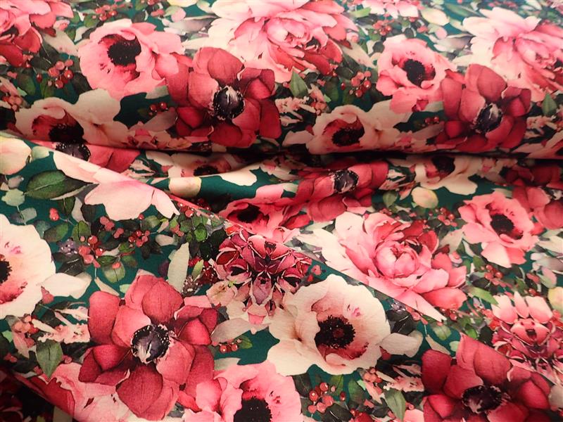 TEPLÁKOVINA - FOTOTISK - KVĚTY