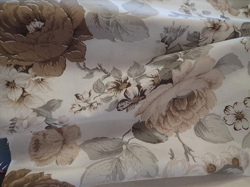 LÁTKA - RŮŽE - HNĚDÉ + BÉŽOVÉ