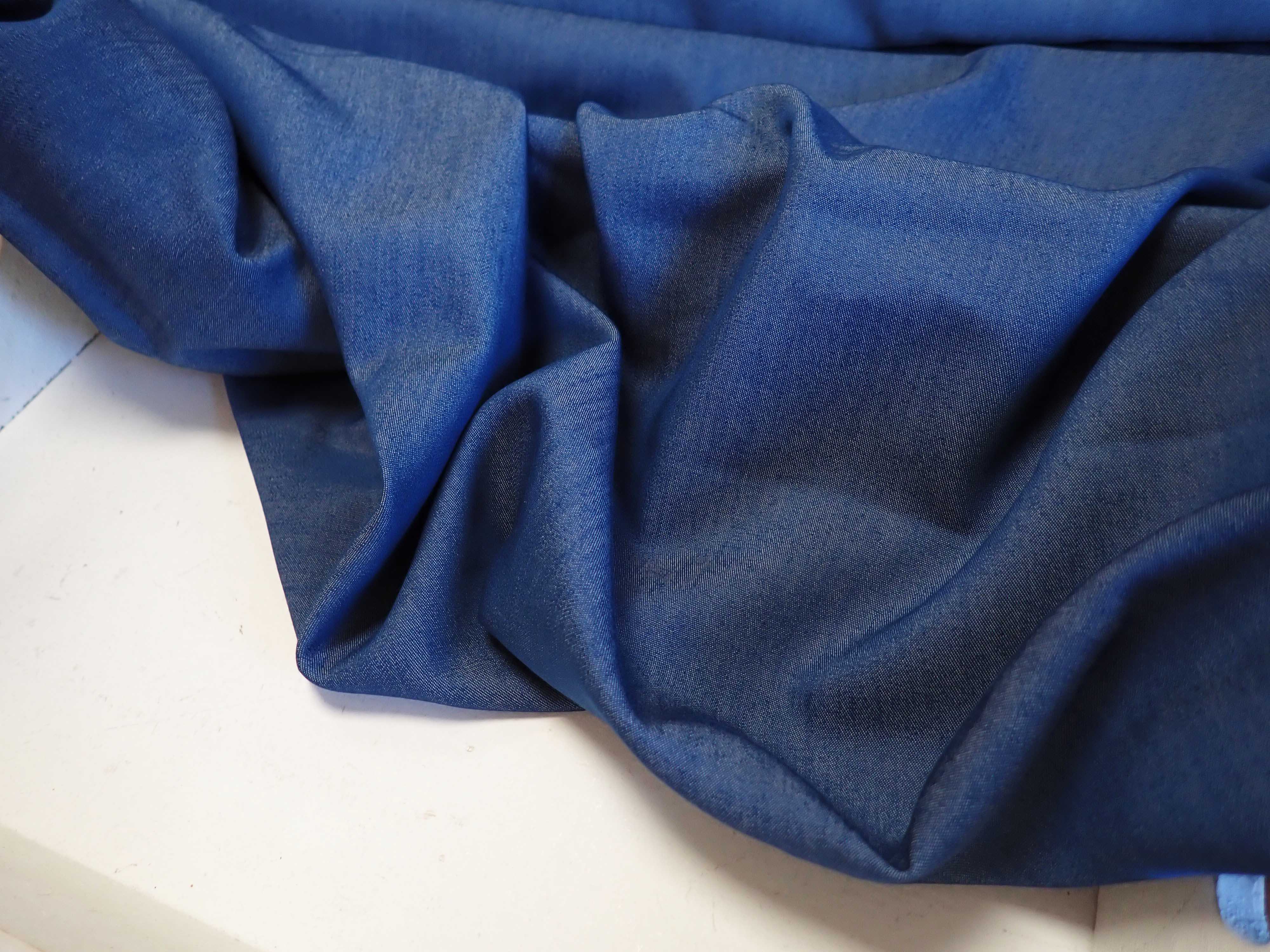 RIFLOVINA - JEANS - STŘEDNĚ MODRÁ