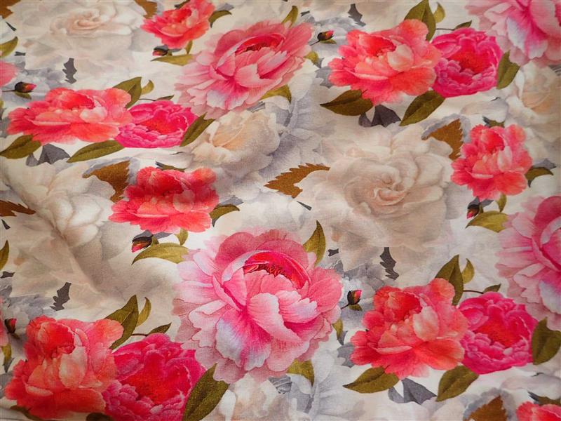 TEPLÁKOVINA - FOTOTISK - KVĚTY