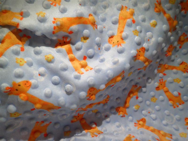 LÁTKA - MINKY - S POTISKEM