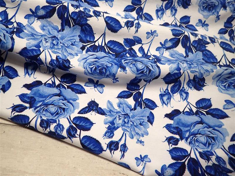 PLETENINA - JESREY - MODRÉ RŮŽIČKY