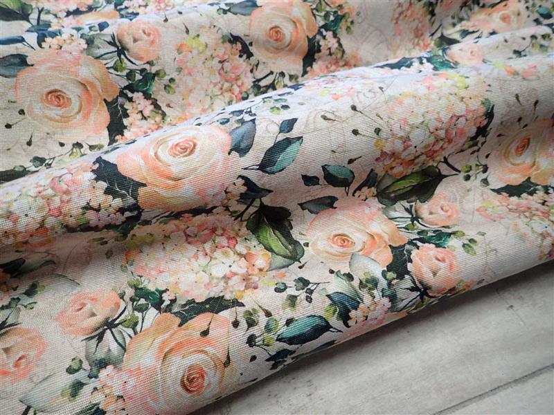 LÁTKA - POTAHOVKA - KVĚTY