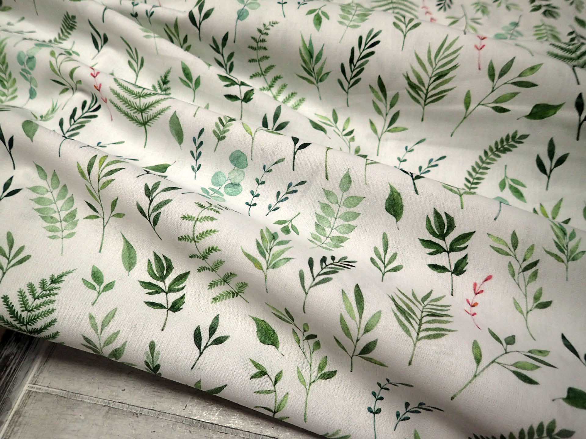 LÁTKA - POPELÍN - EUKALYPTUS