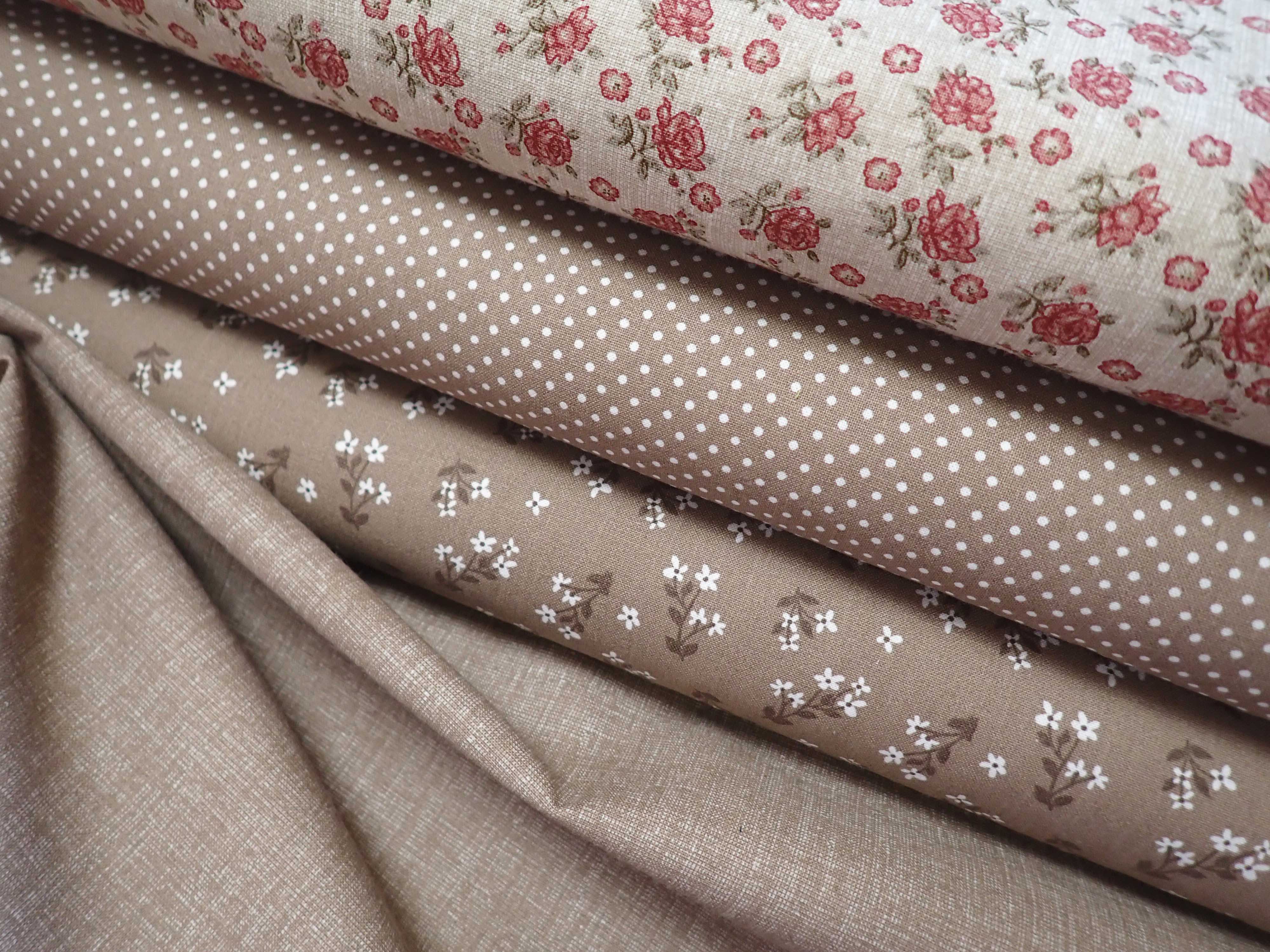 LÁTKA - SVĚTLE HNĚDÝ PUNTÍK