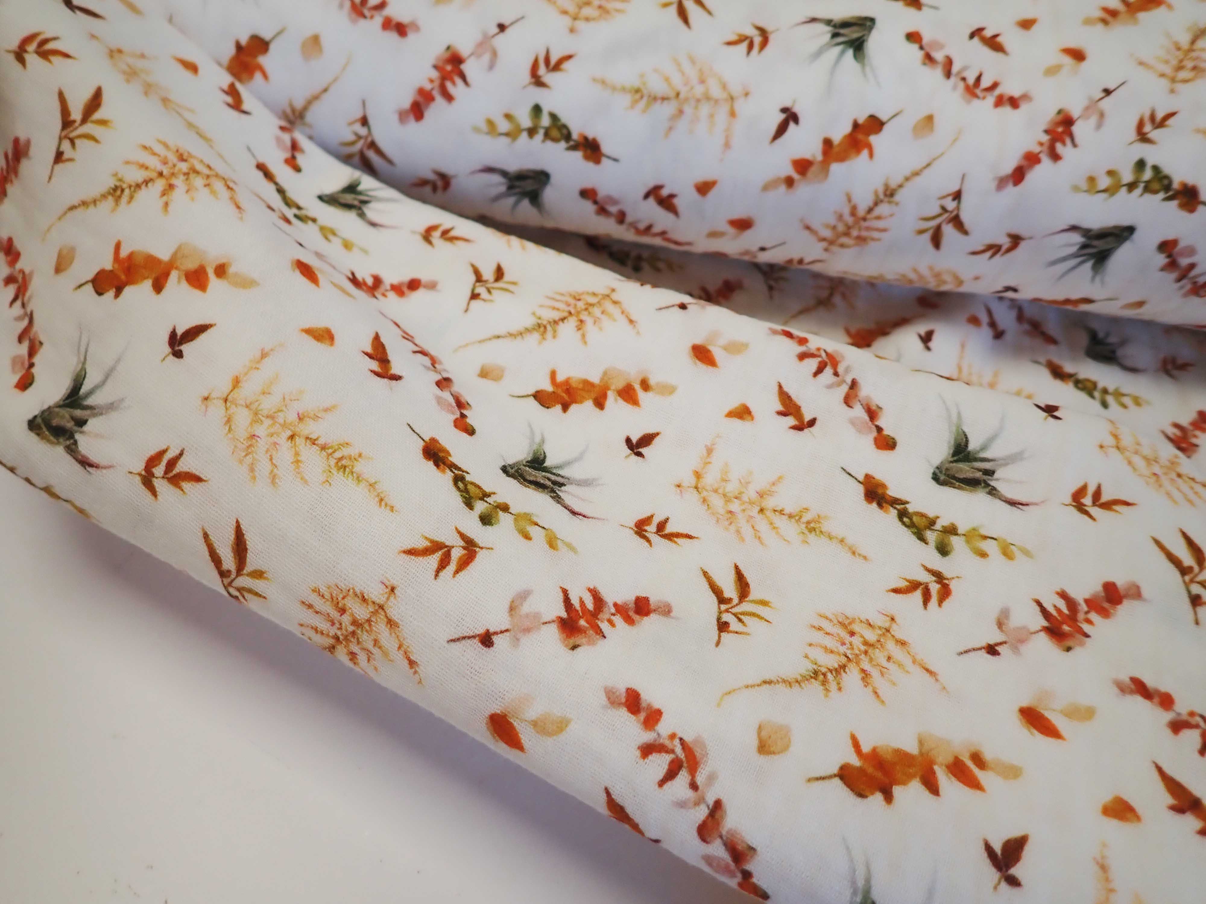 MUŠELÍN - DVOJITÁ GÁZOVINA - VĚTVIČKY