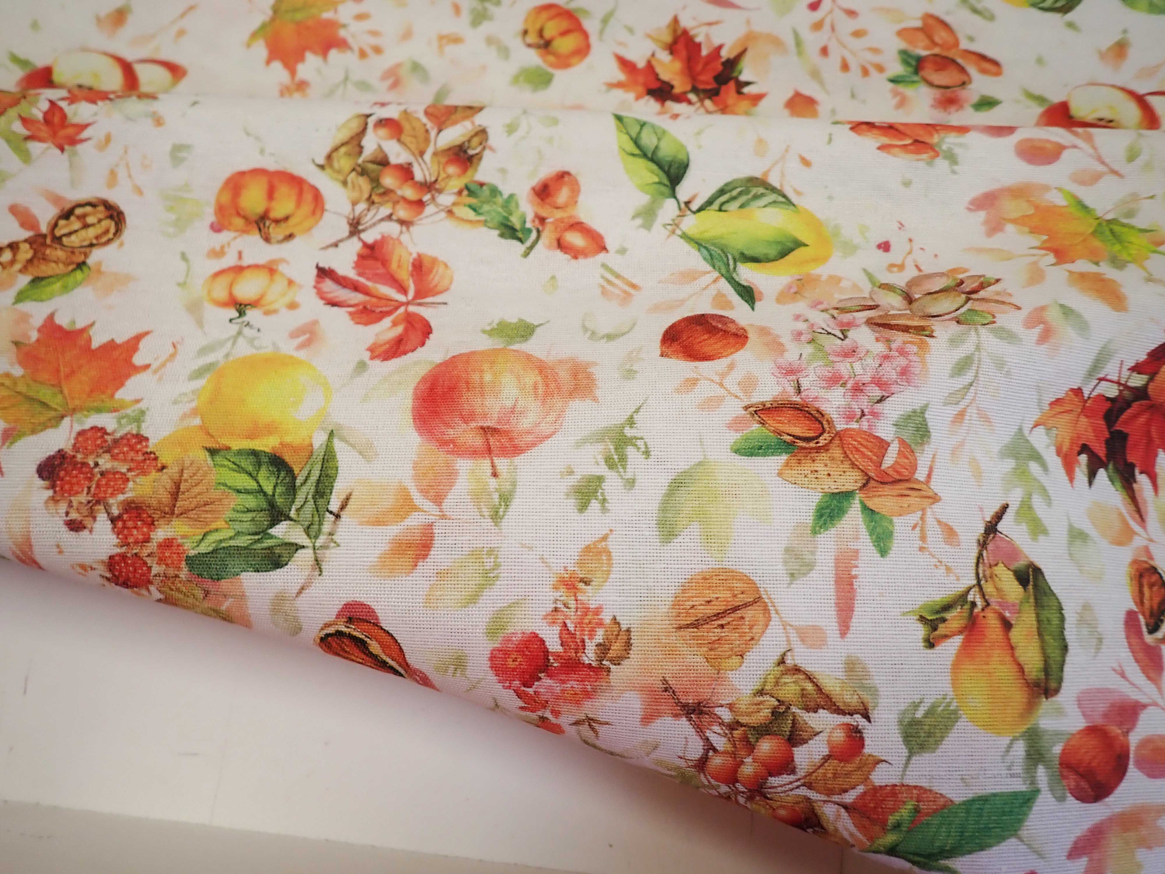 LÁTKA - POTAHOVKA - PODZIMNÍ - DÝNĚ + LISTY