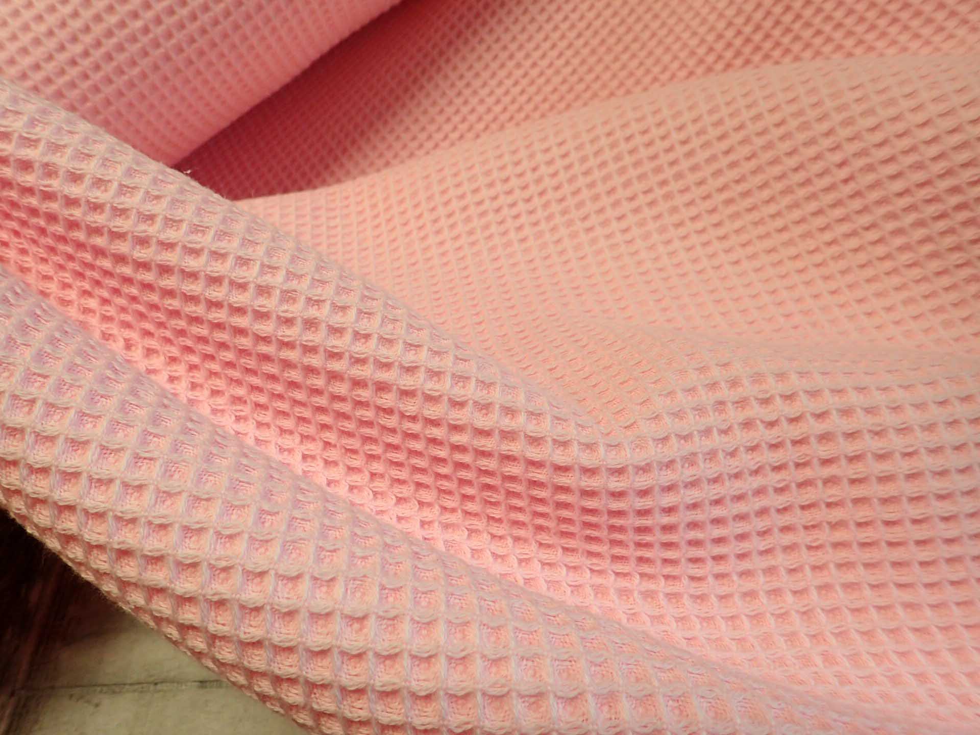 LÁTKA - WAFFLE - SVĚTLE RŮŽOVÁ