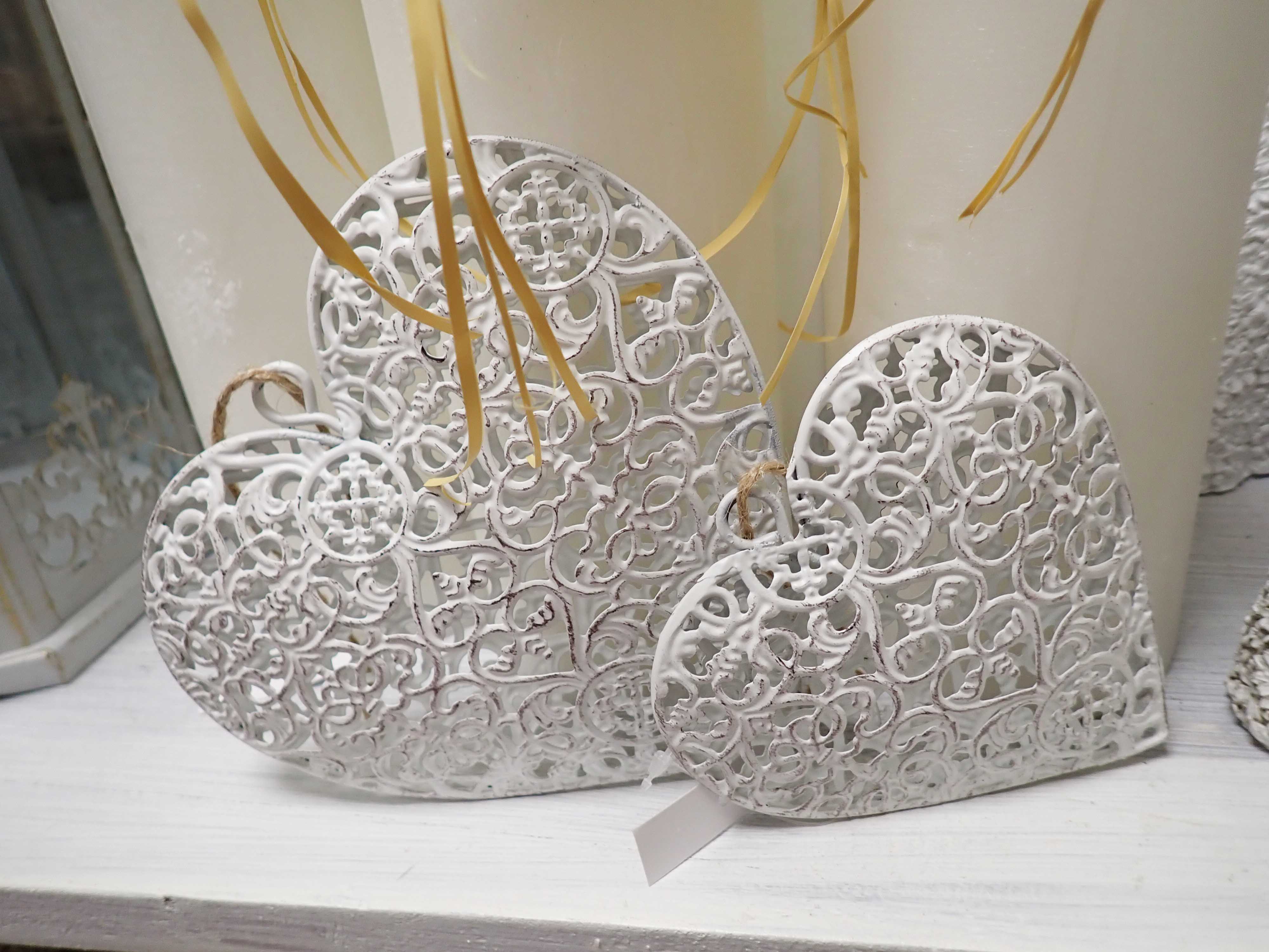 DEKORACE - PLECHOVÉ SRDÍČKO - VĚTŠÍ