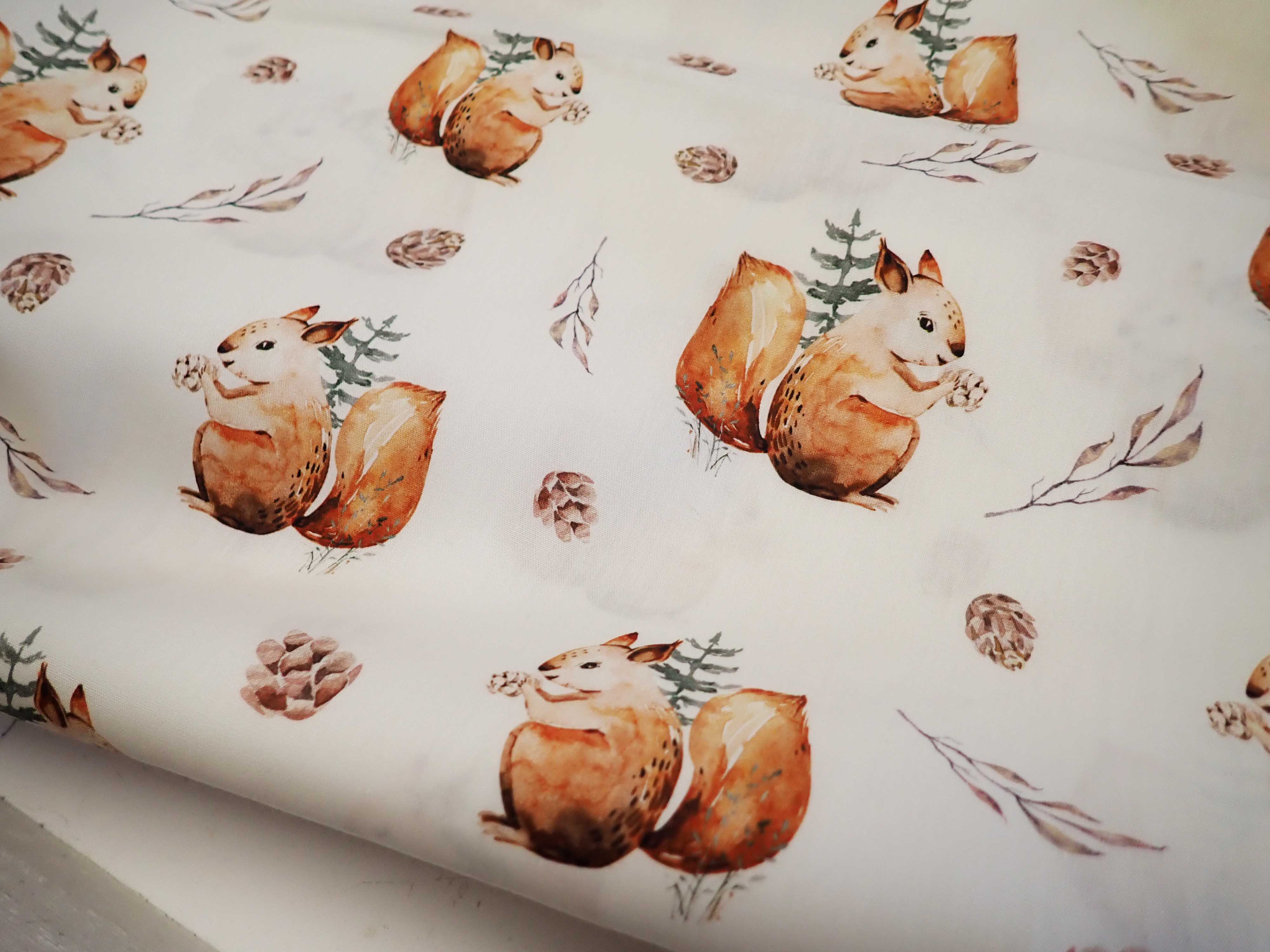 LÁTKA - POPELÍN - VEVERKY