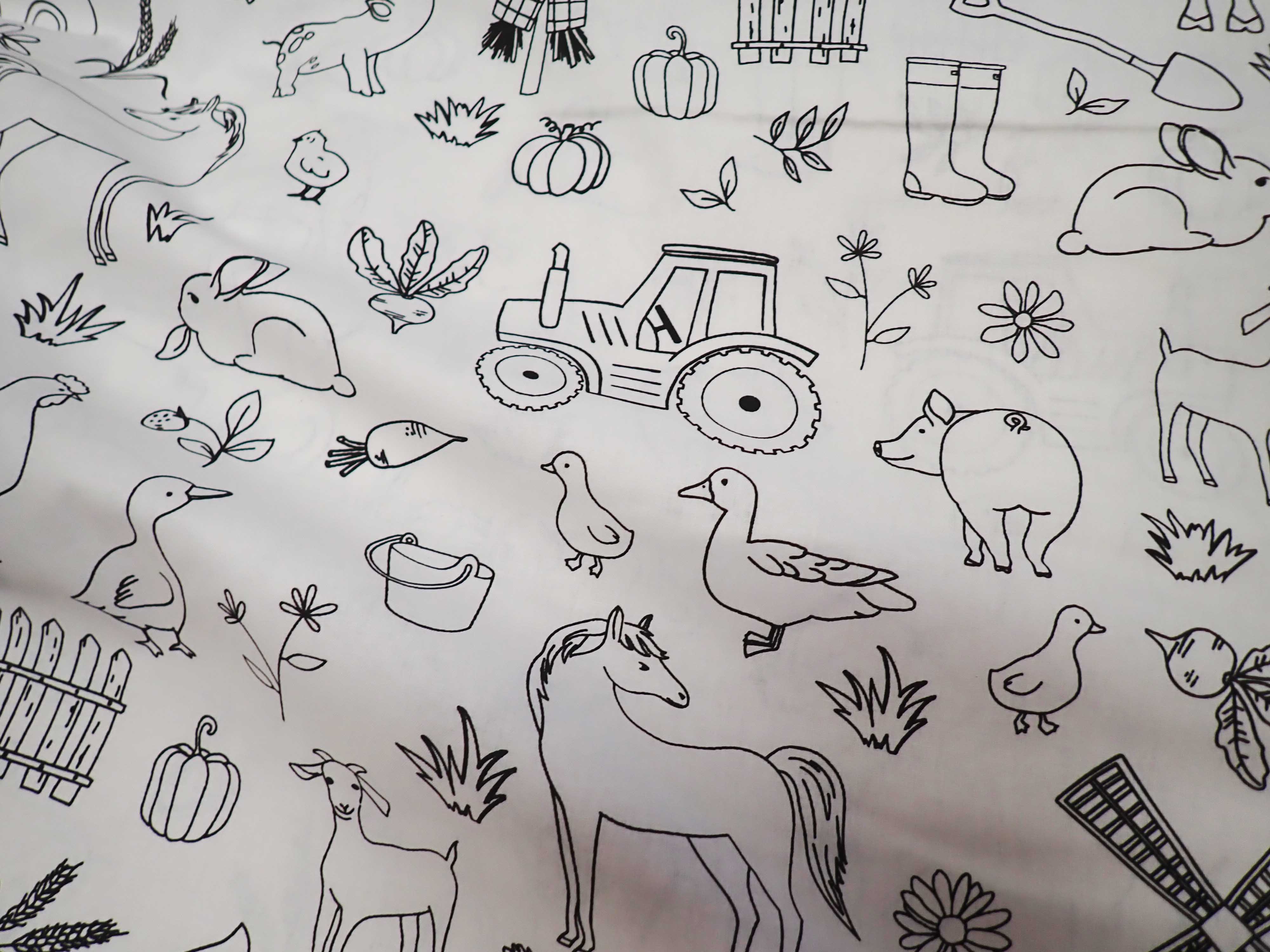 LÁTKA - OMALOVÁNKY - FARMA