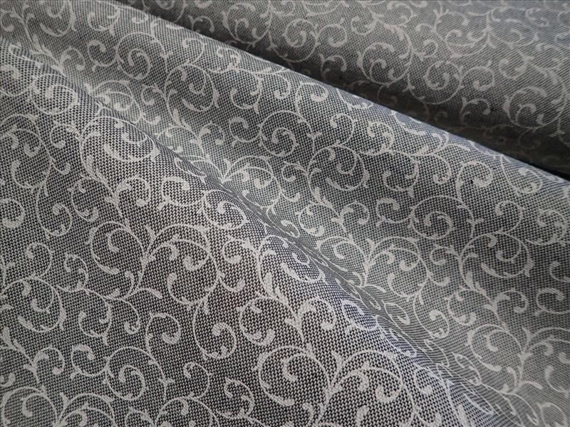 LÁTKA - REŽNÁ - ŠEDÉ ORNAMENTY