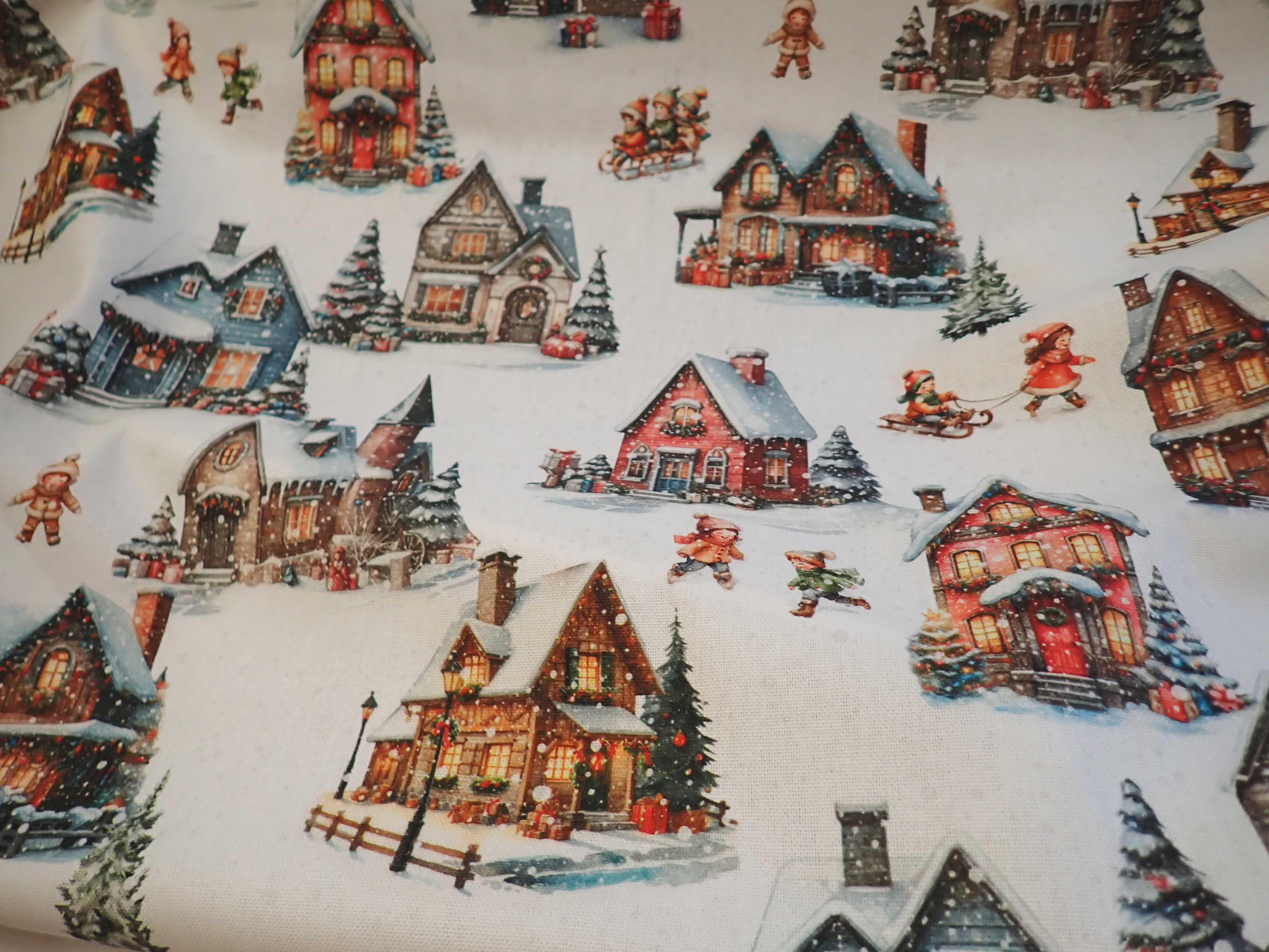 LÁTKA - VÁNOČNÍ - DIGI TISK - DOMEČKY