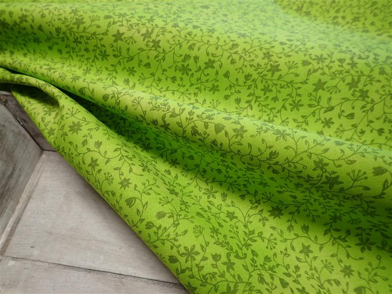 LÁTKA - ZELENÁ + KVÍTKA