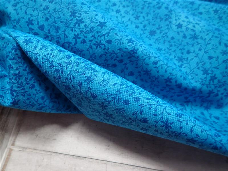 LÁTKA - TYRKYSOVÁ + KVÍTKA