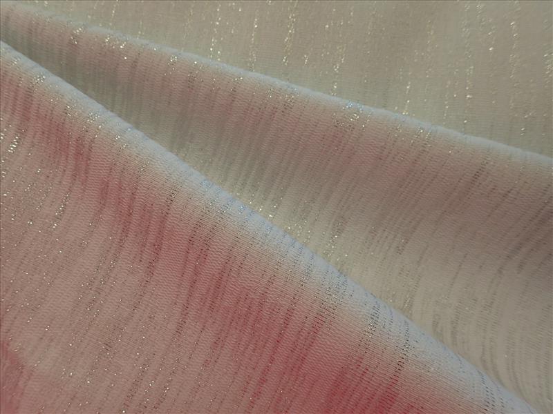 LÁTKA - VÁNOČNÍ - STŘÍBRNÉ NITKY - OBOUSTRANNÁ