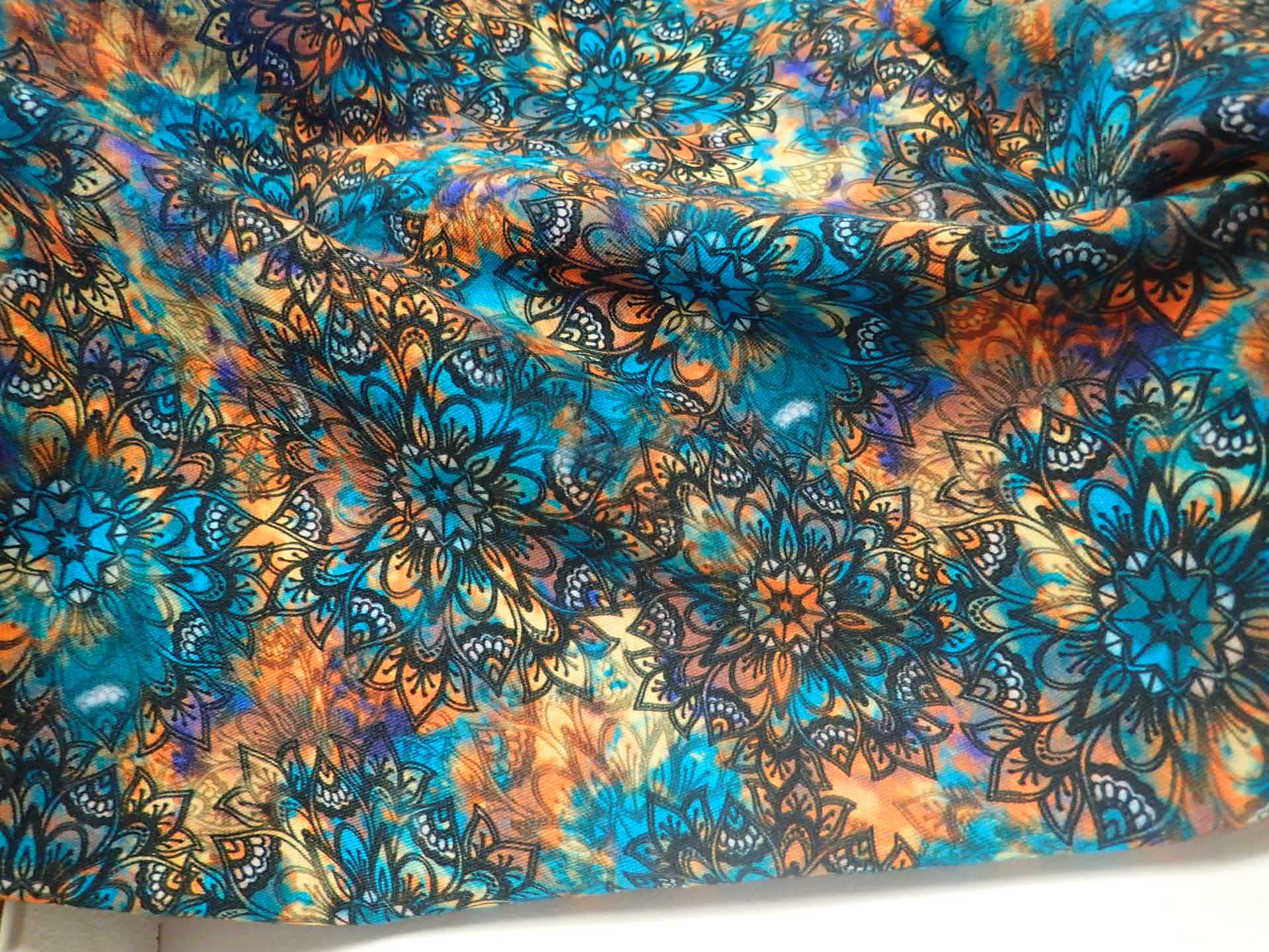 LÁTKA - PLETENINA - MANDALY - FOTOTISK