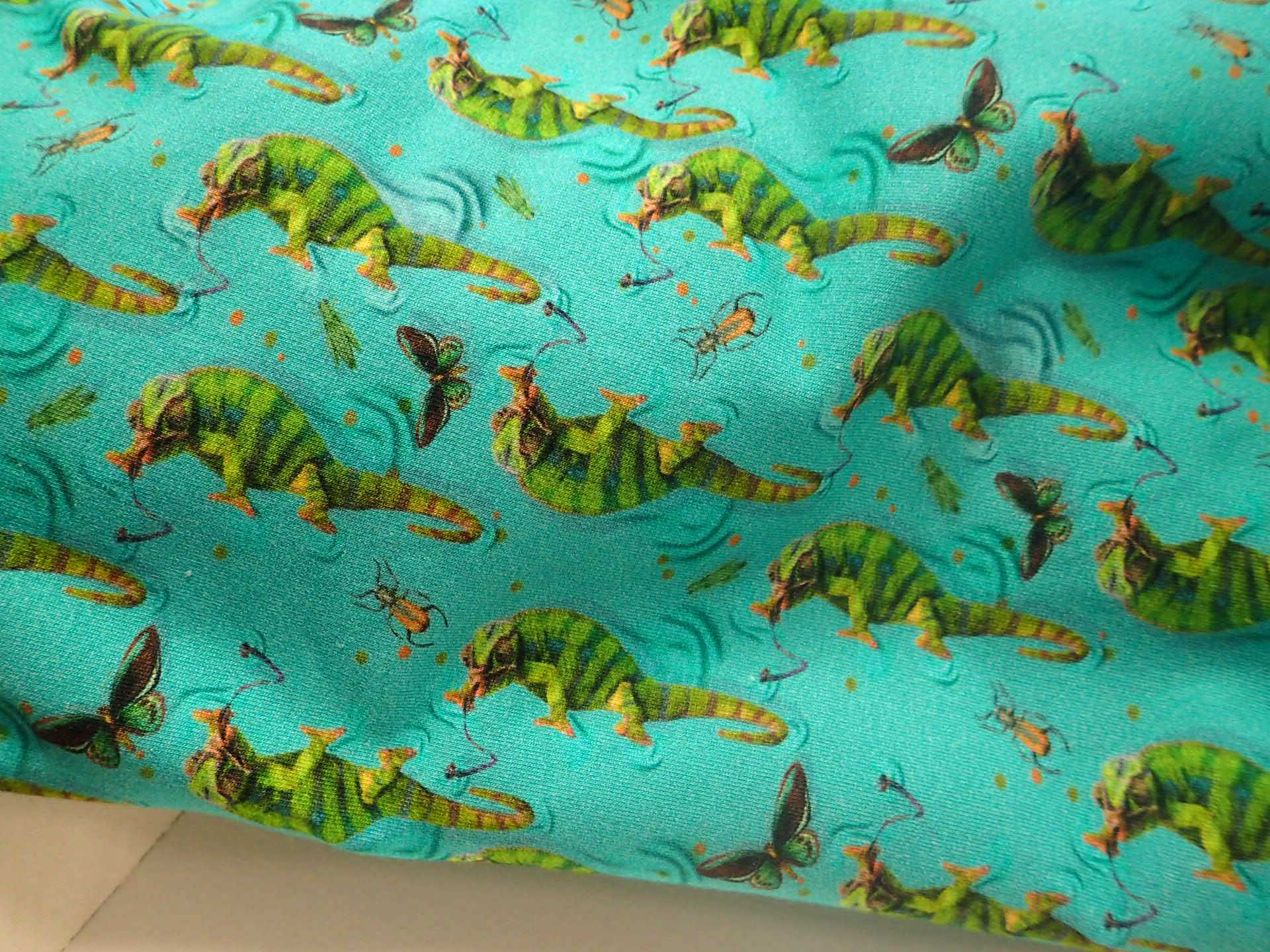 LÁTKA - PLETENINA - CHAMELEONI - FOTOTISK