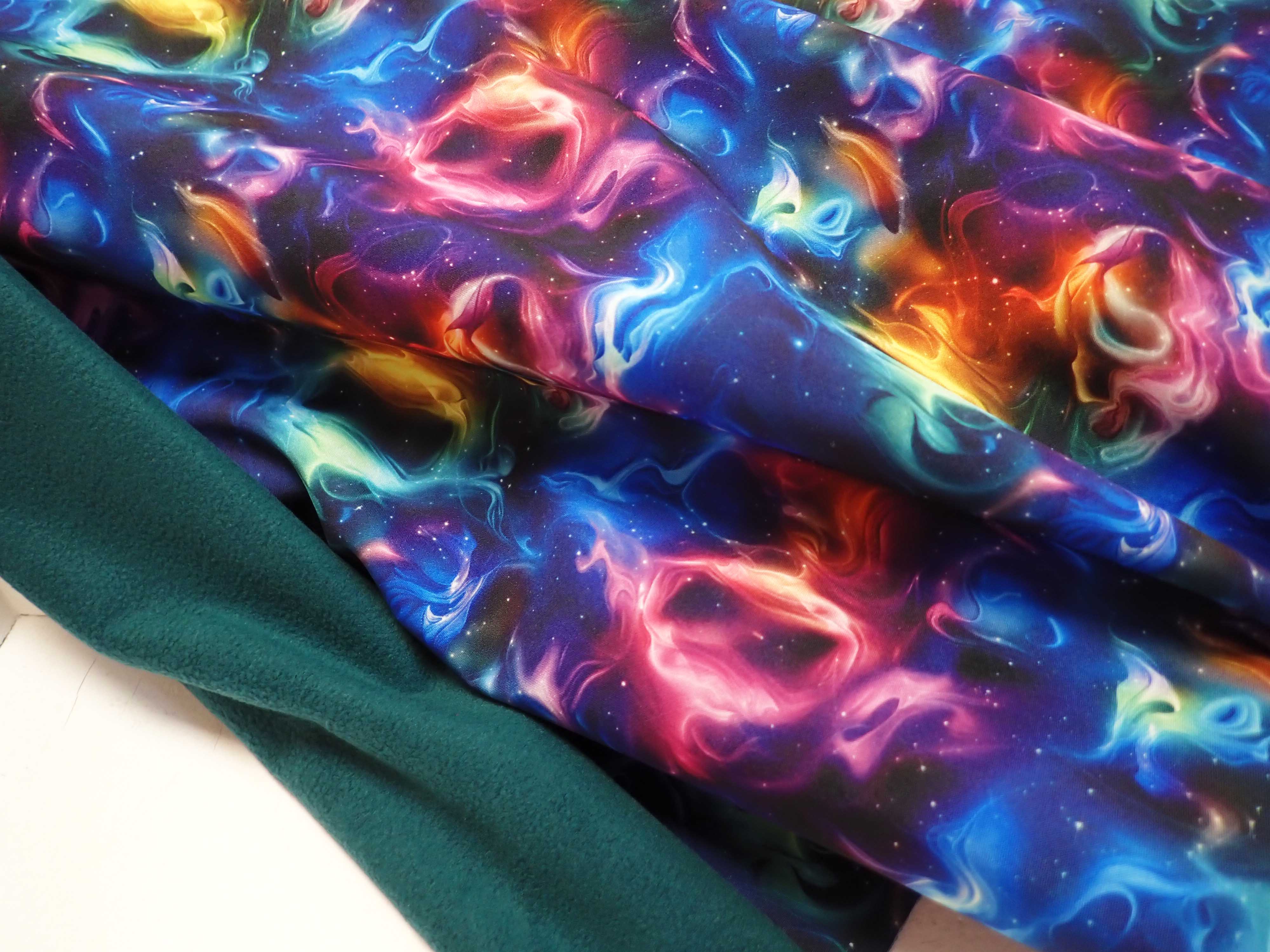 LÁTKA - SOFTSHELL - ZIMNÍ - DUHOVÁ - DIGI TISK