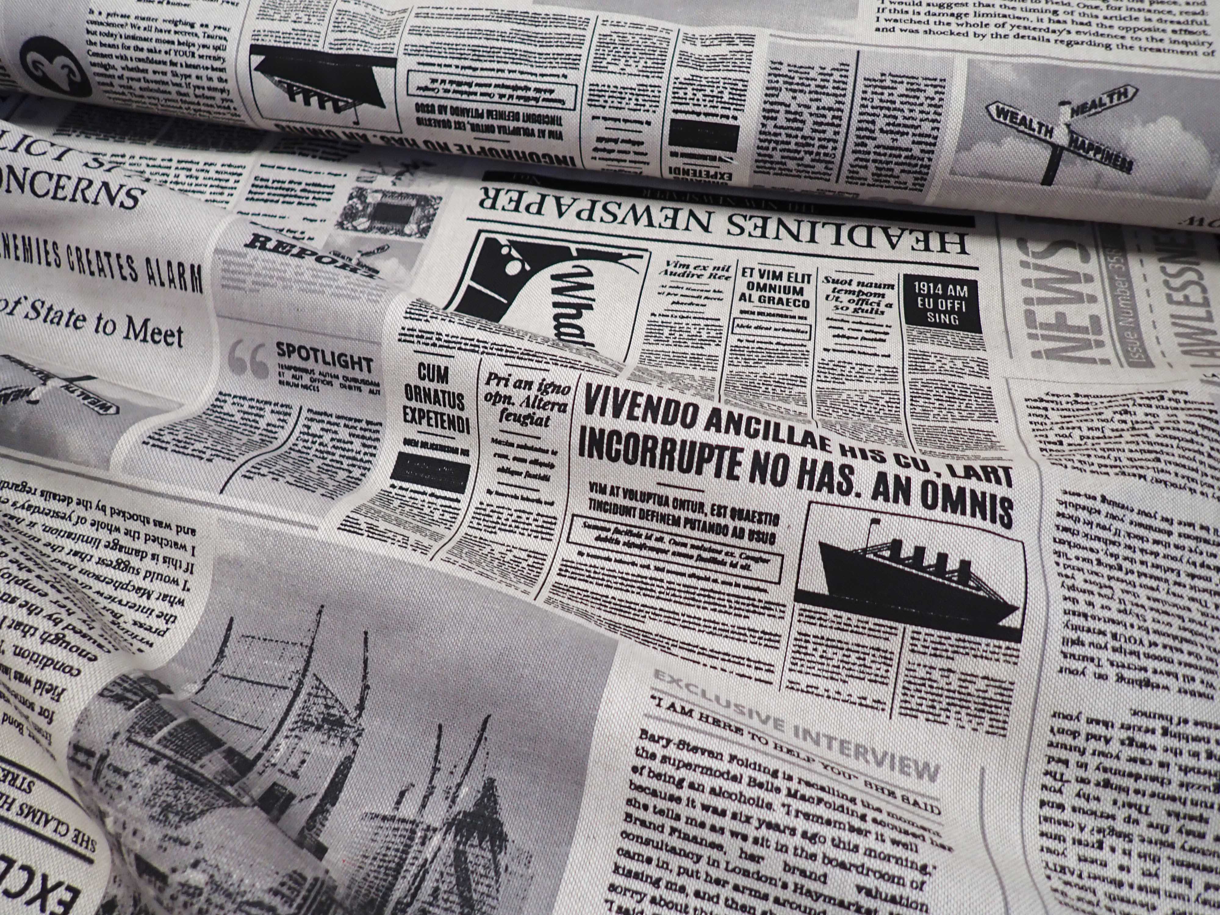 LÁTKA - REŽNÁ - PÍSMO - NOVINY