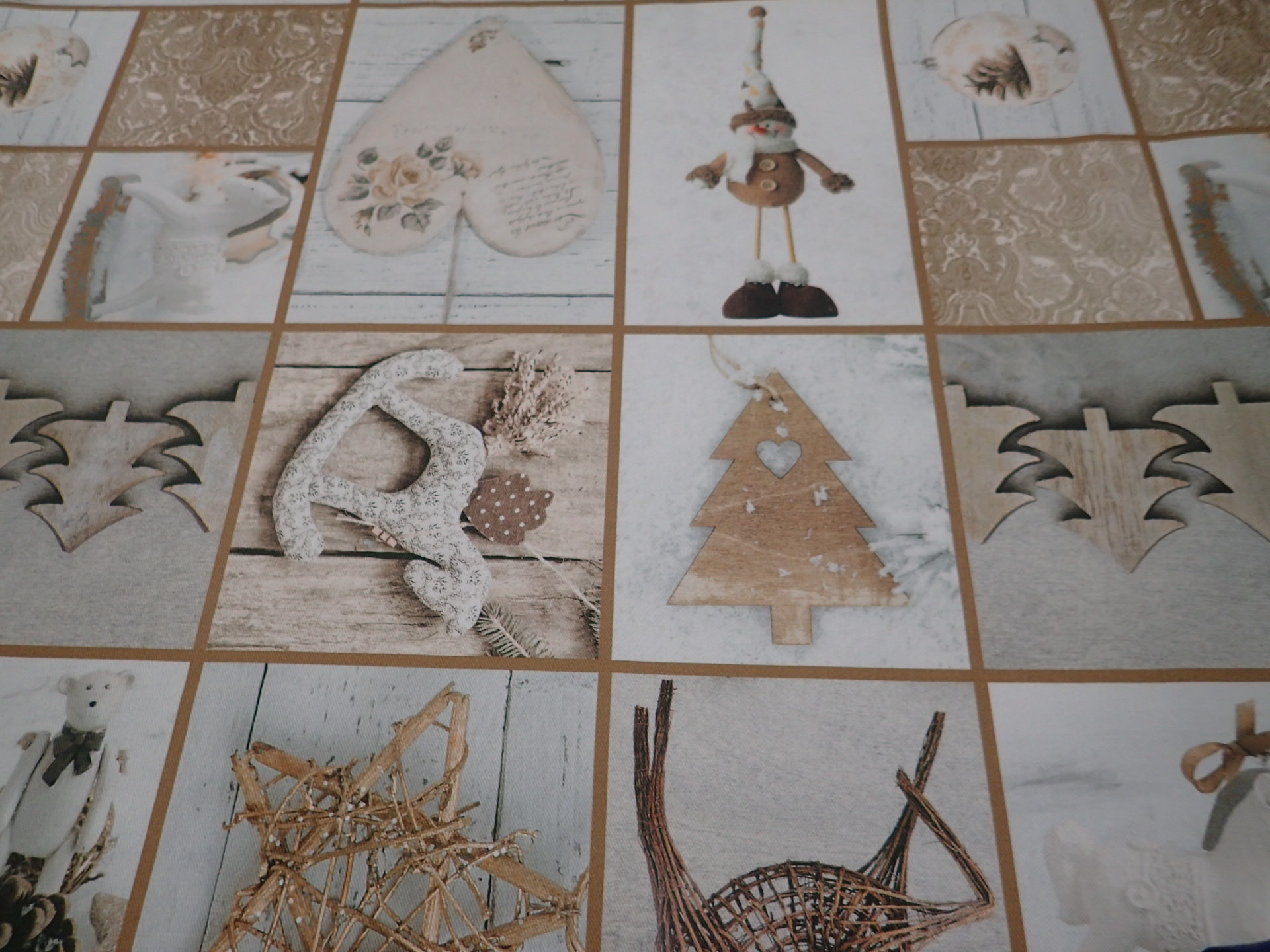 LÁTKA - VÁNOČNÍ - FOTOTISK