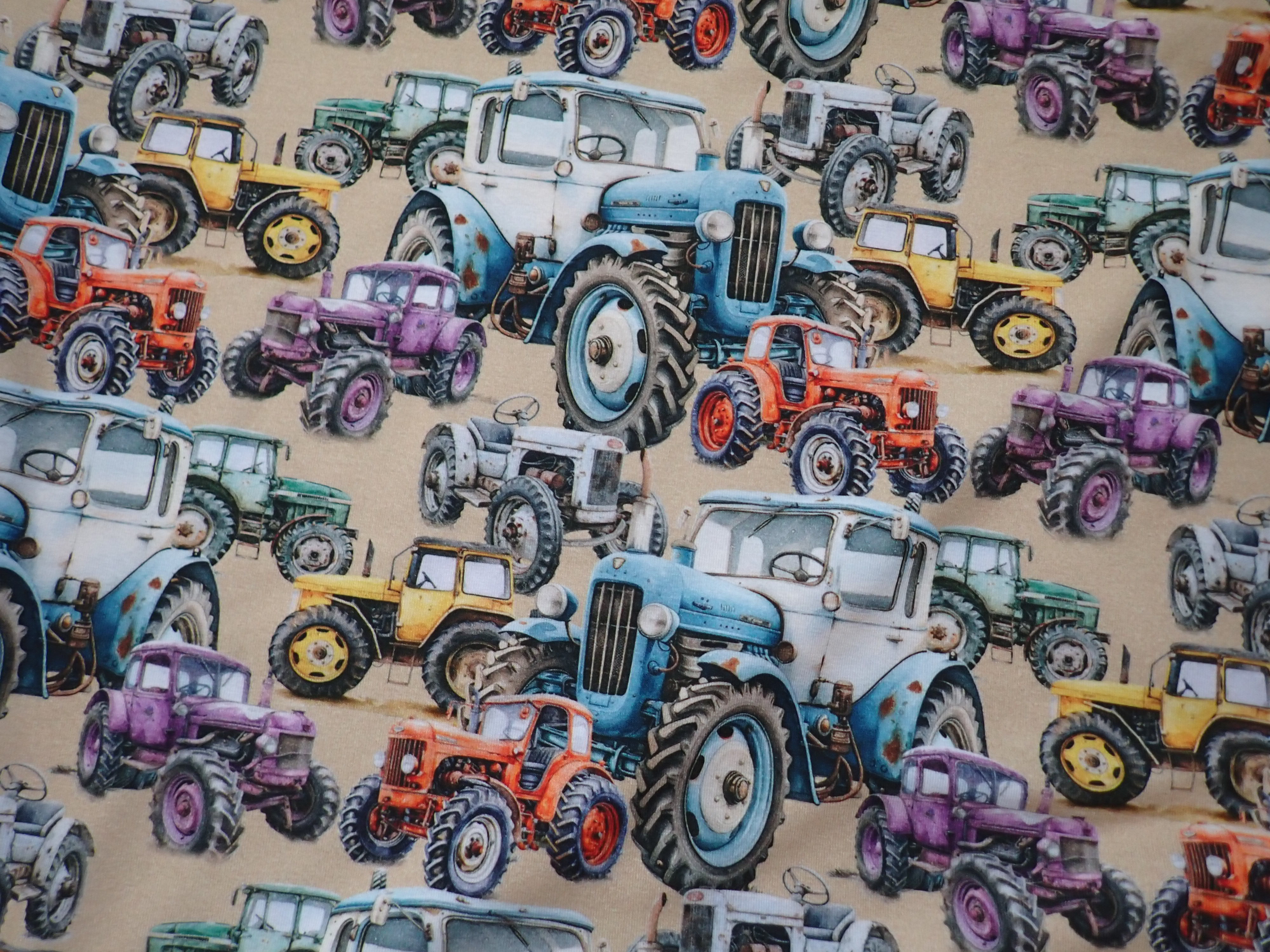 PLETENINA - JERSEY - FOTOTISK - TRAKTORY