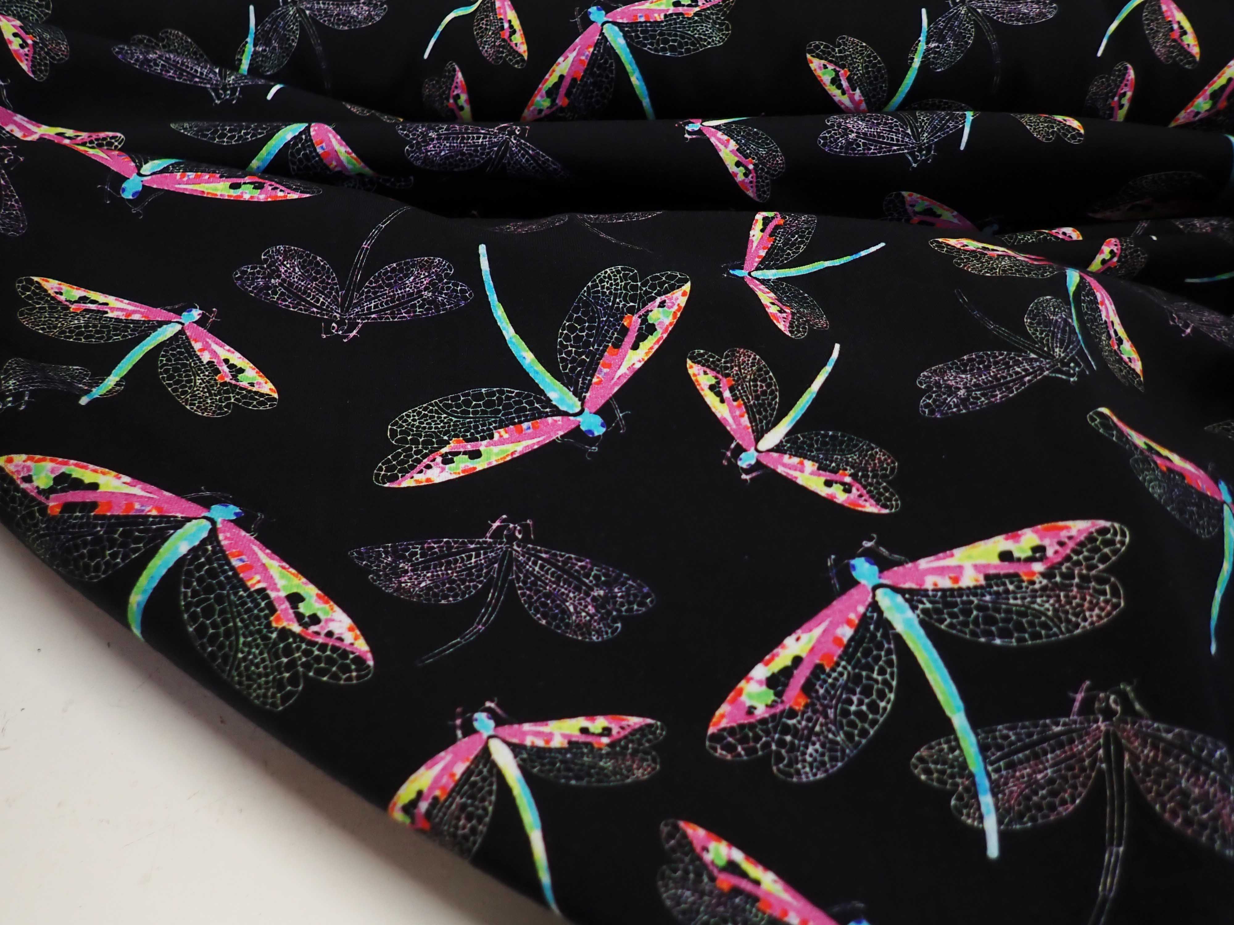 PLETENINA - JERSEY - FOTOTISK - VÁŽKY