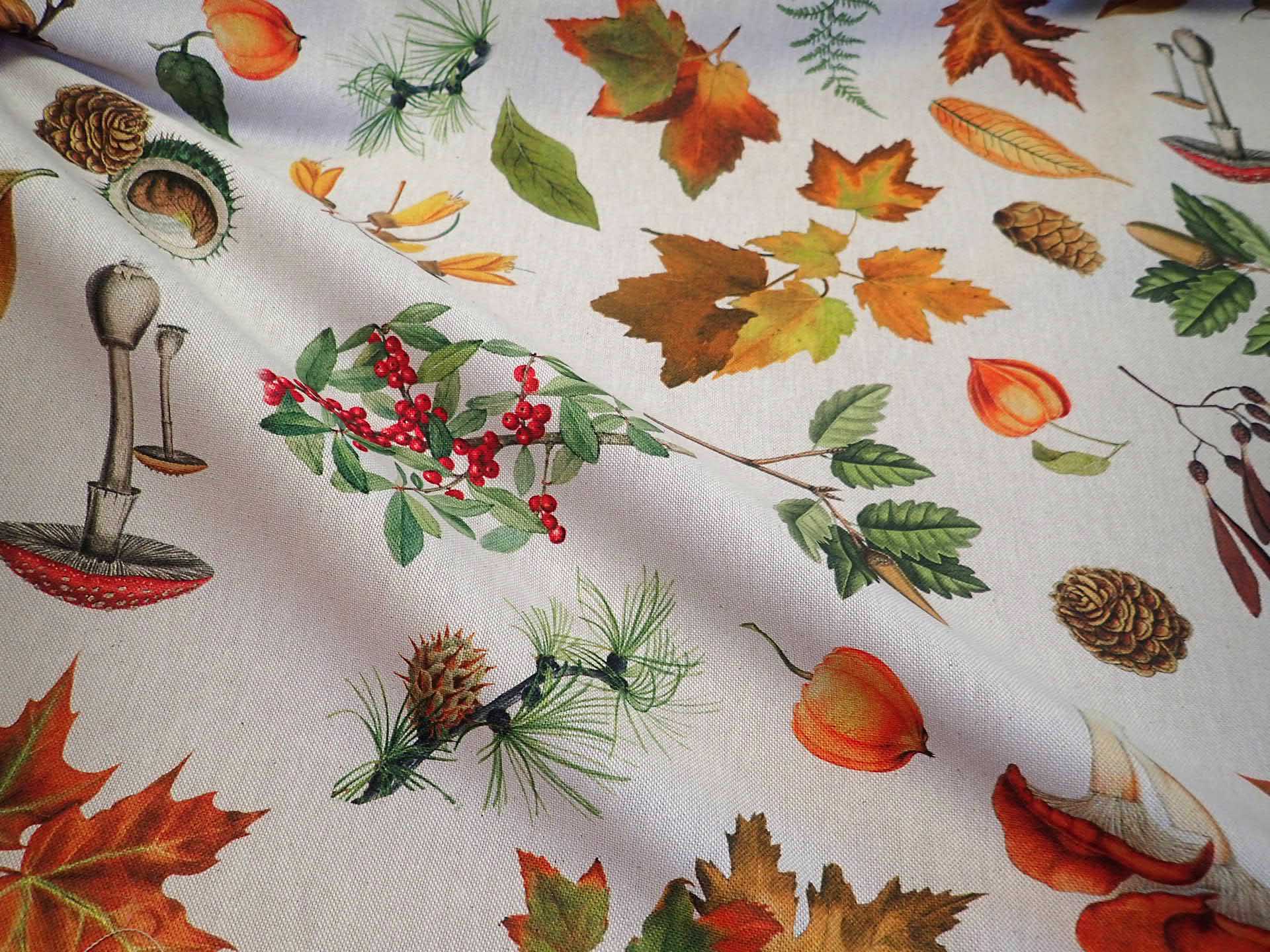 LÁTKA - POTAHOVKA - FOTOTISK - PODZIMNÍ