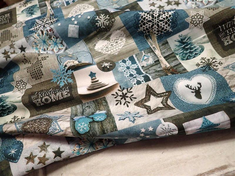 LÁTKA - VÁNOČNÍ - FOTOTISK