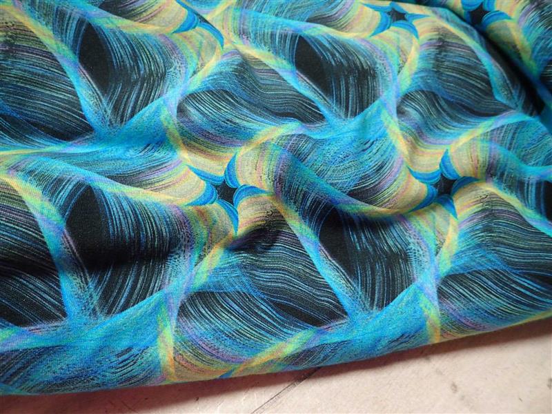 PLETENINA - JESREY - FOTOTISK - TYRKYSOVÉ VLNY