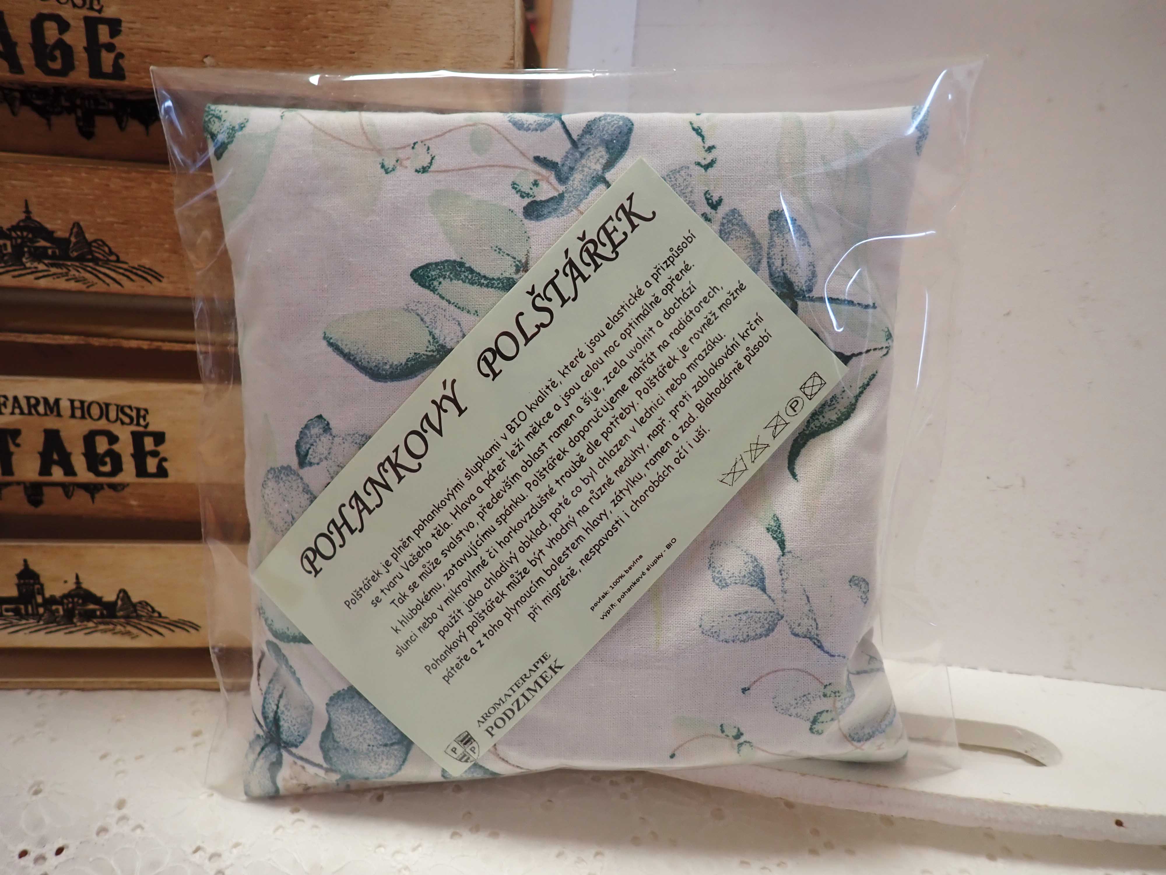 NAHŘÍVACÍ POHANKOVÝ POLŠÁTŘEK - MALÝ