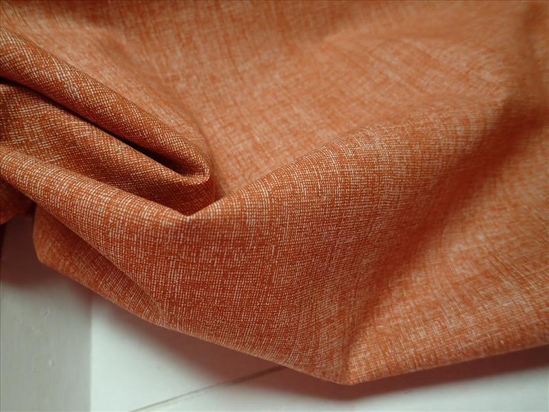 látka - LNĚNÝ EFEKT - SKOŘICOVÝ