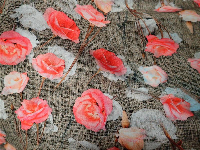 TEPLÁKOVINA - FOTOTISK - RŮŽE