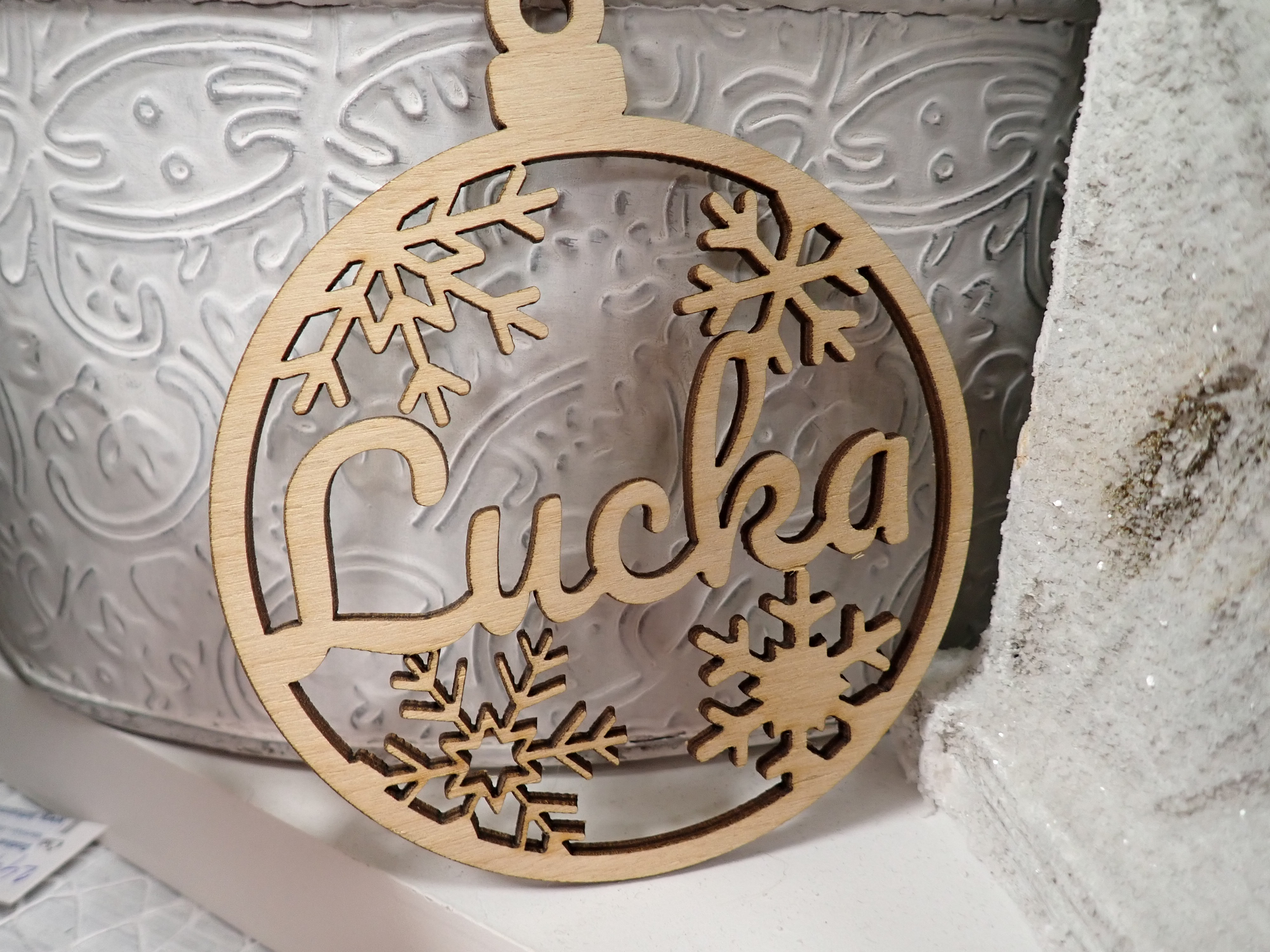 NÁPIS - KOULIČKA - LUCKA