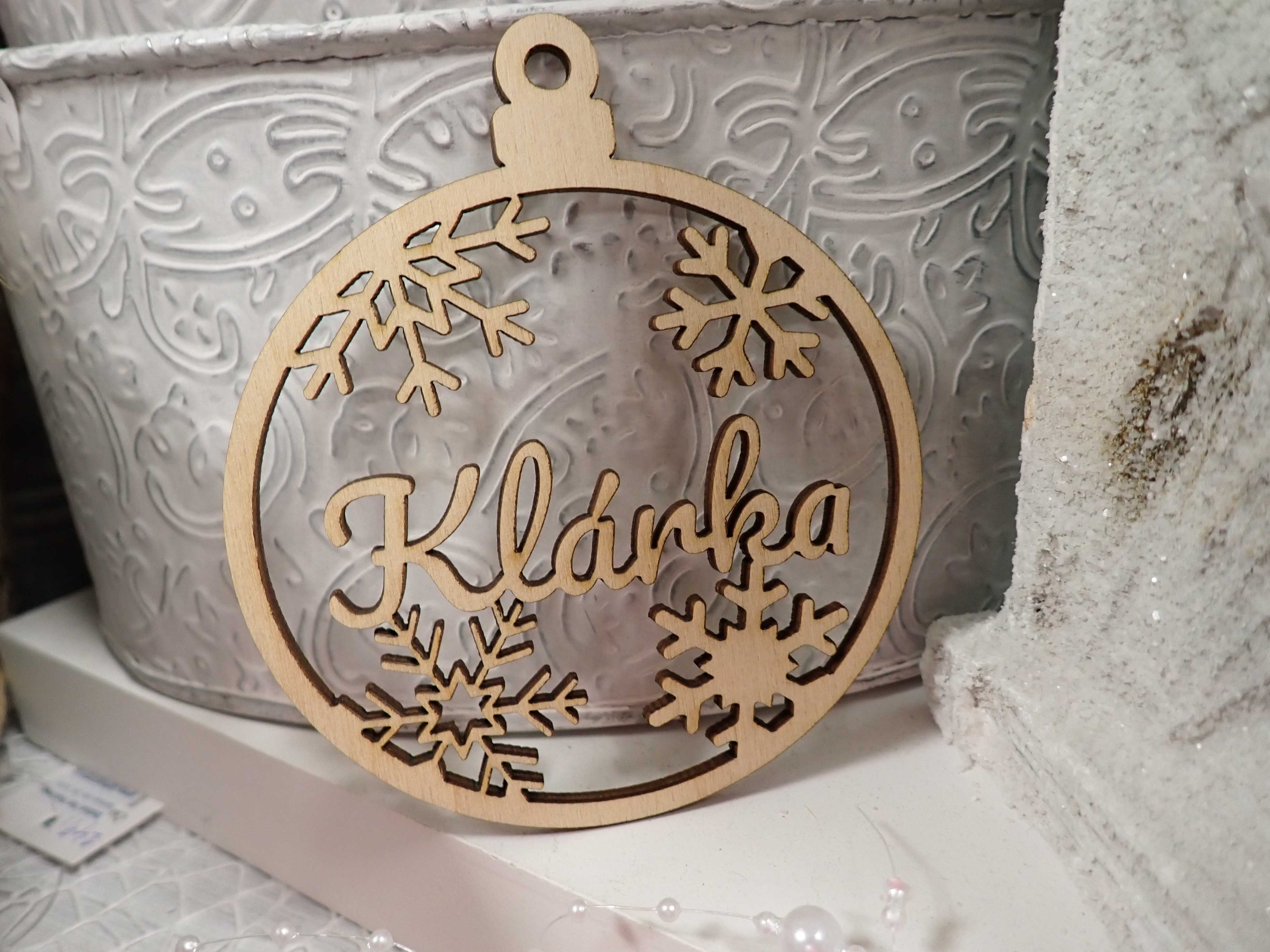 NÁPIS - KOULIČKA - KLÁRKA