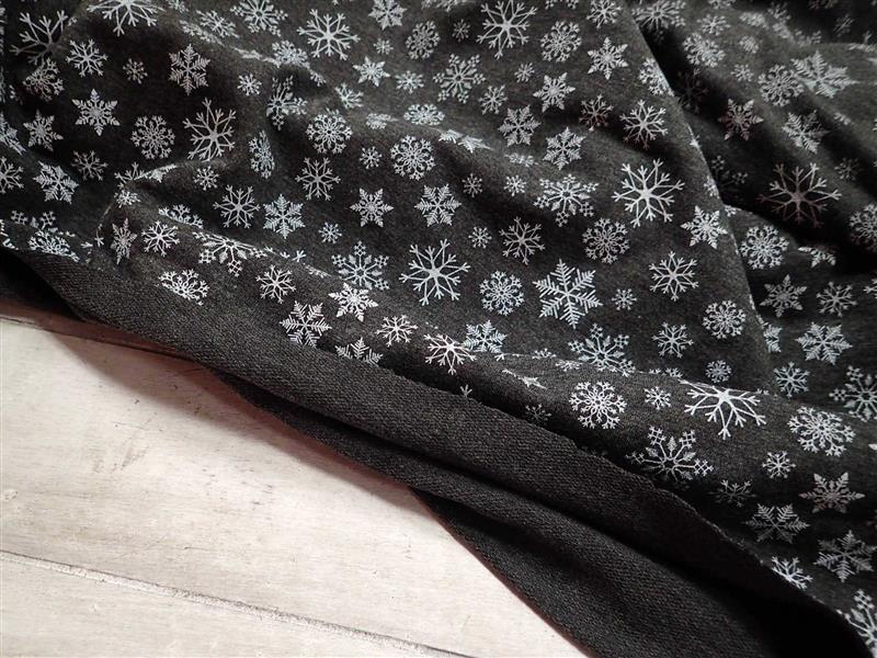 TEPLÁKOVINA - ŠEDÝ MELÍR + VLOČKY