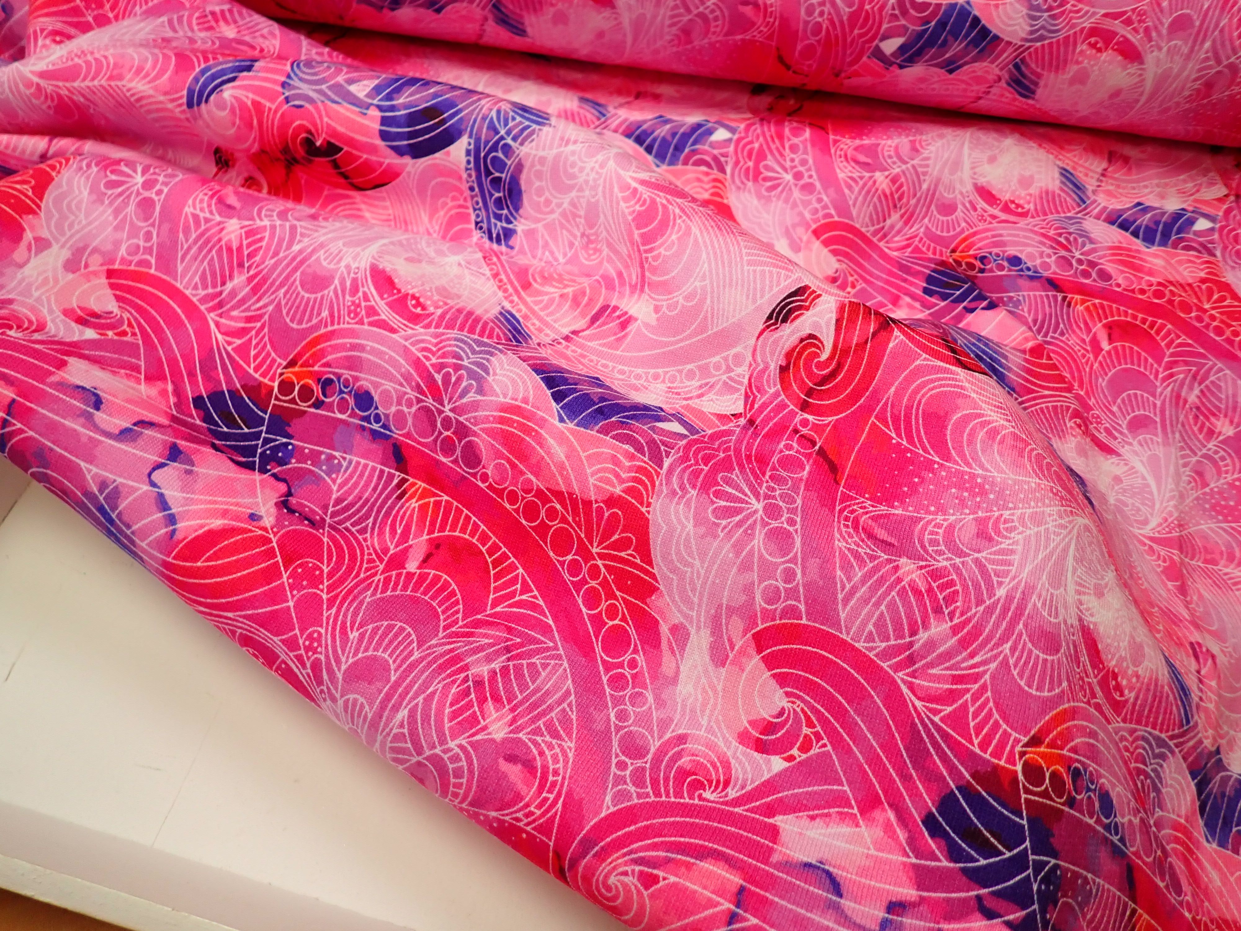 TEPLÁKOVINA - FOTOTISK - POČESANÁ