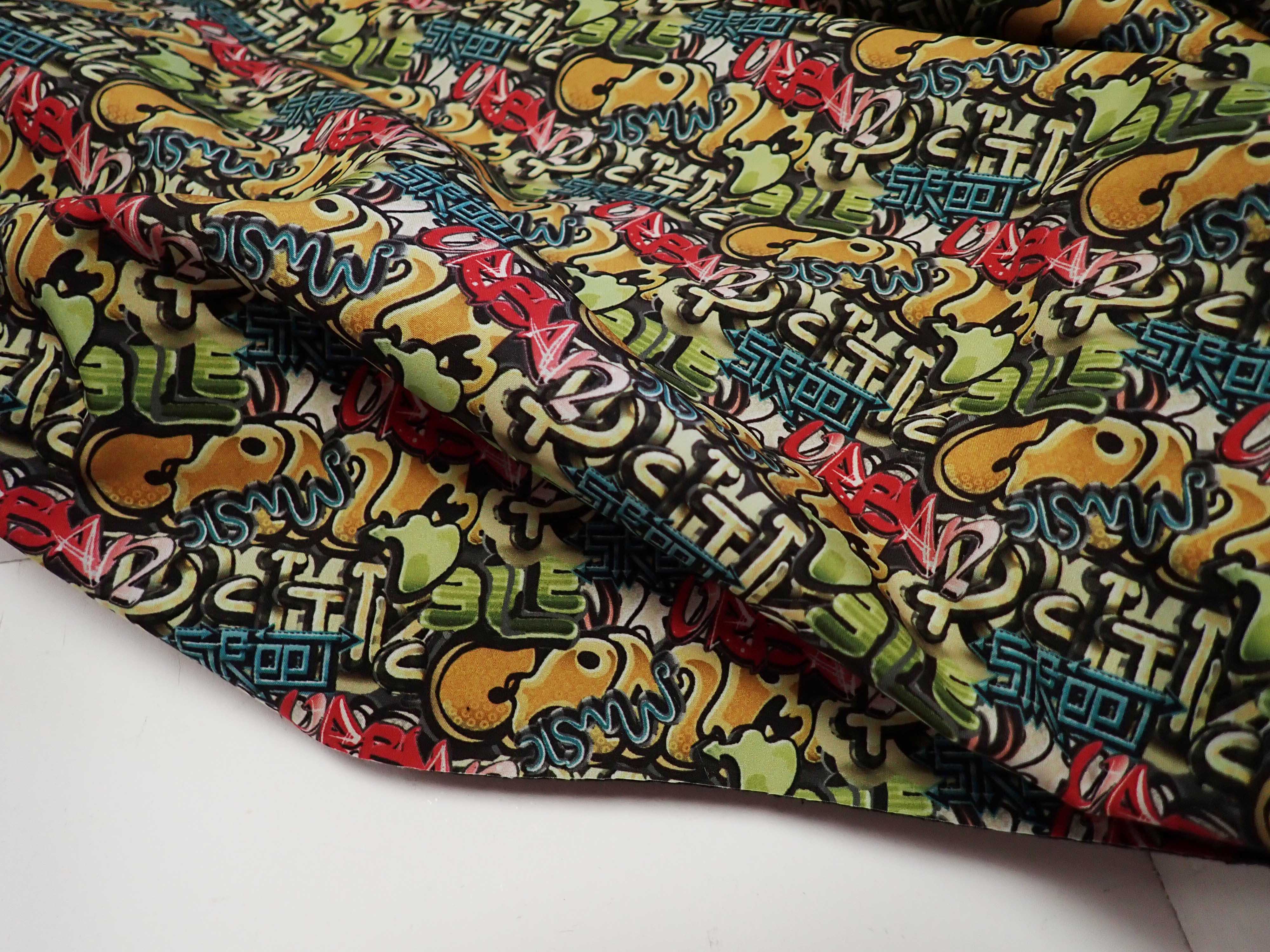 SOFTSHELL - ZIMNÍ - FOTOTISK - GRAFFITI