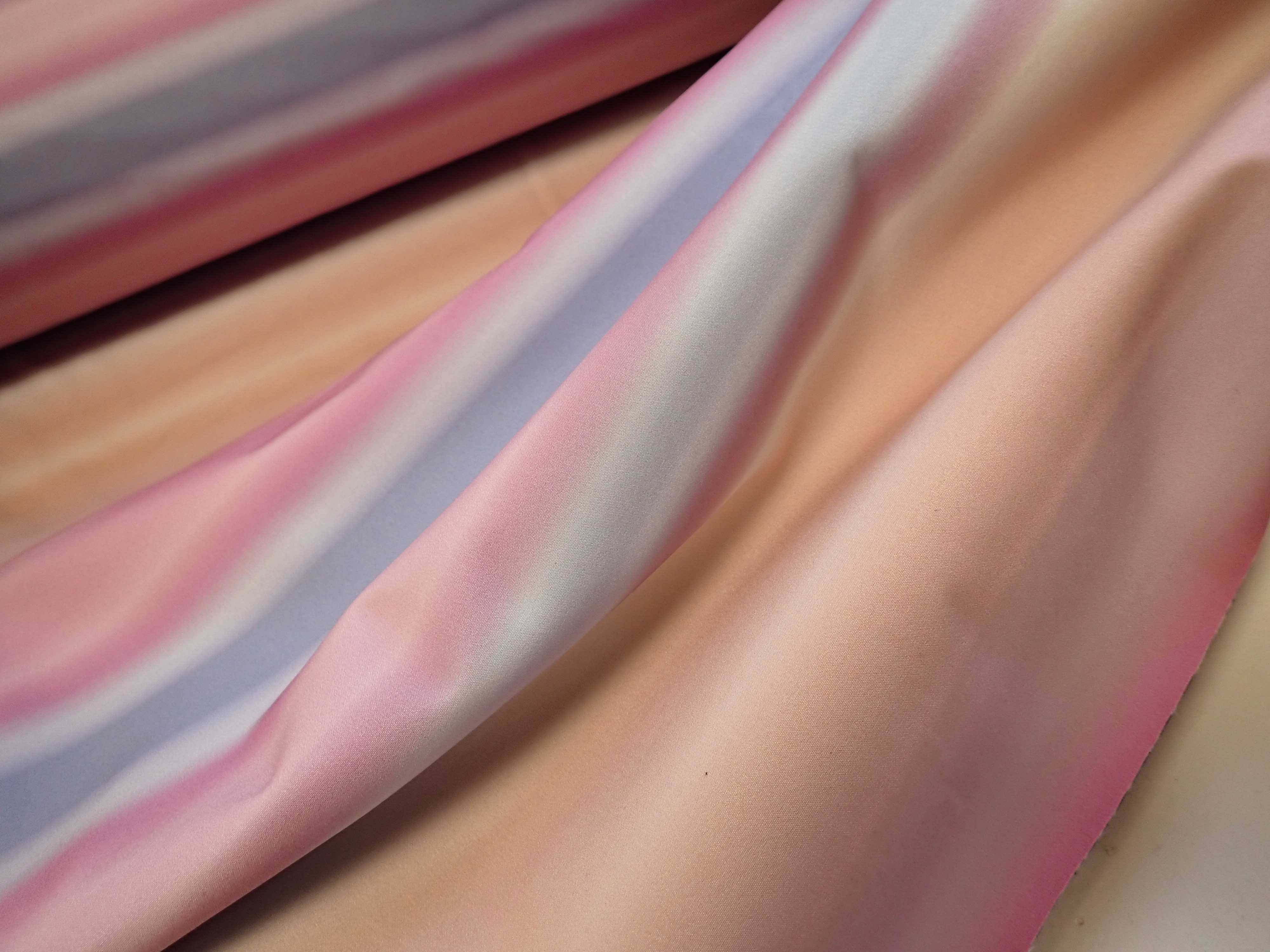 ZIMNÍ SOFTSHELL - FOTOTISK - DUHOVÁ