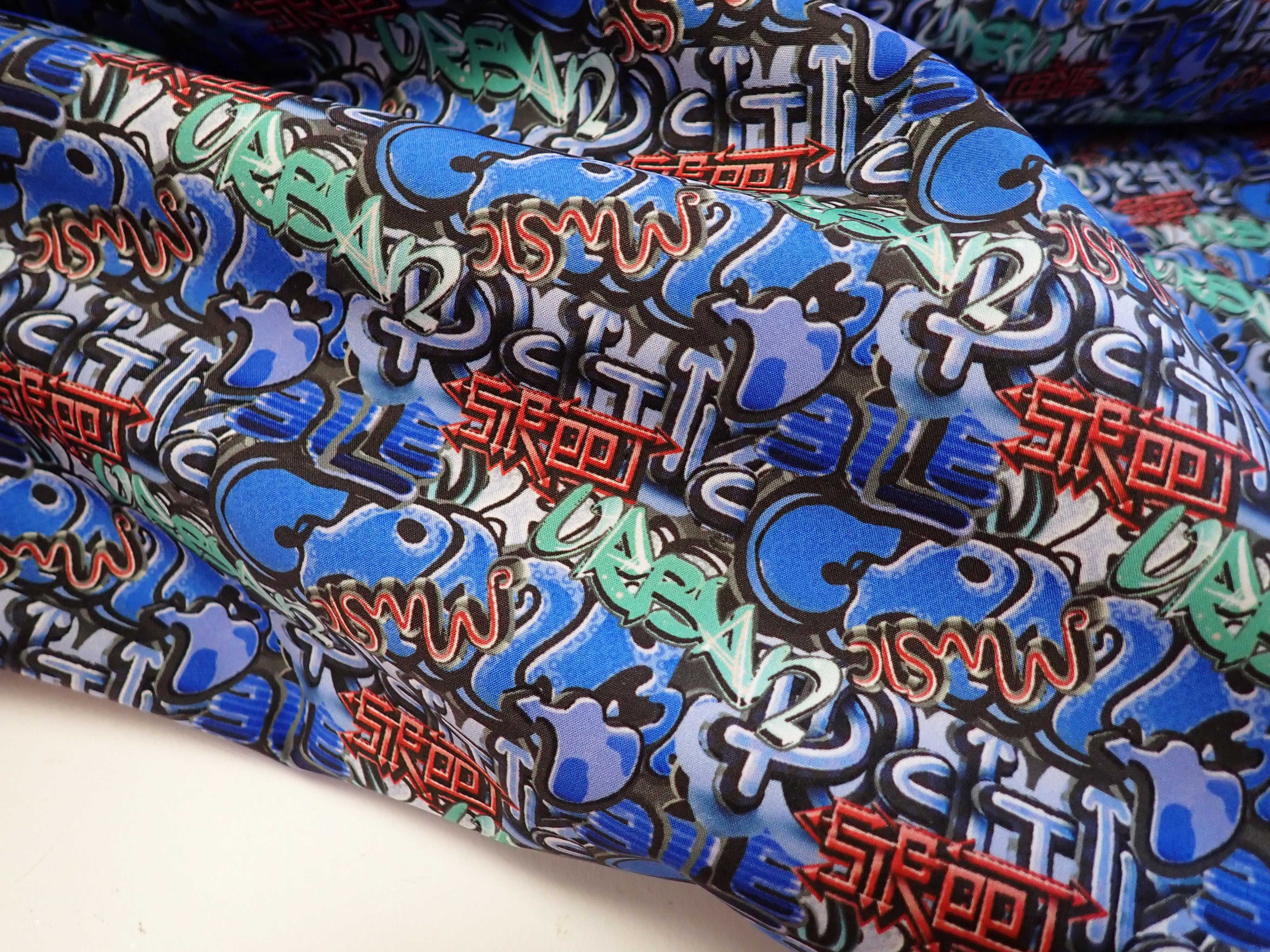 SOFTSHELL - ZIMNÍ - FOTOTISK - GRAFFITI