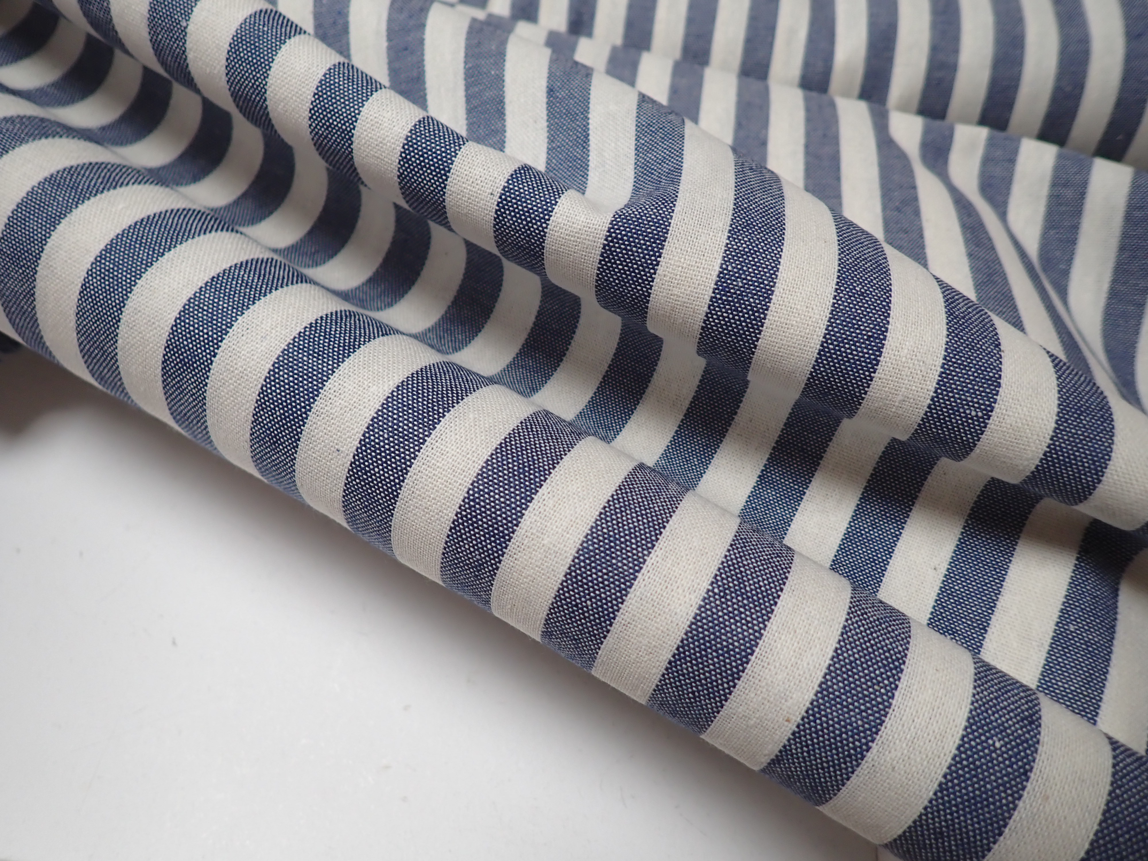 LÁTKA - POTAHOVKA - MODRÉ PROUŽKY