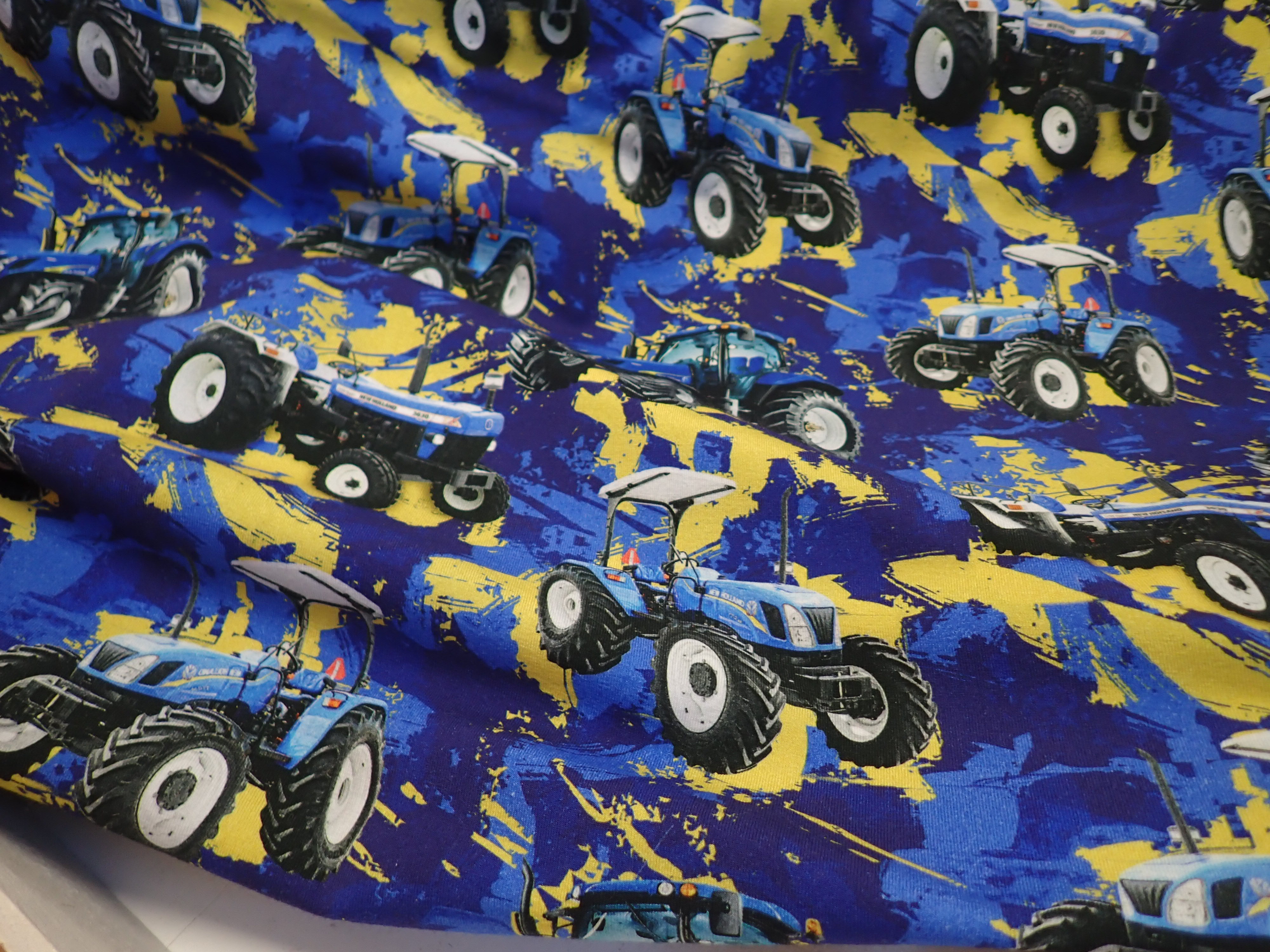 LÁTKA - TEPLÁKOVINA - FOTOTISK - TRAKTORY