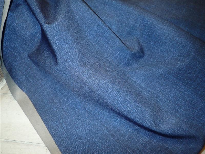 SOFTSHEL - ZIMNÍ - TMAVĚ MODRÝ ŽÍHANÝ