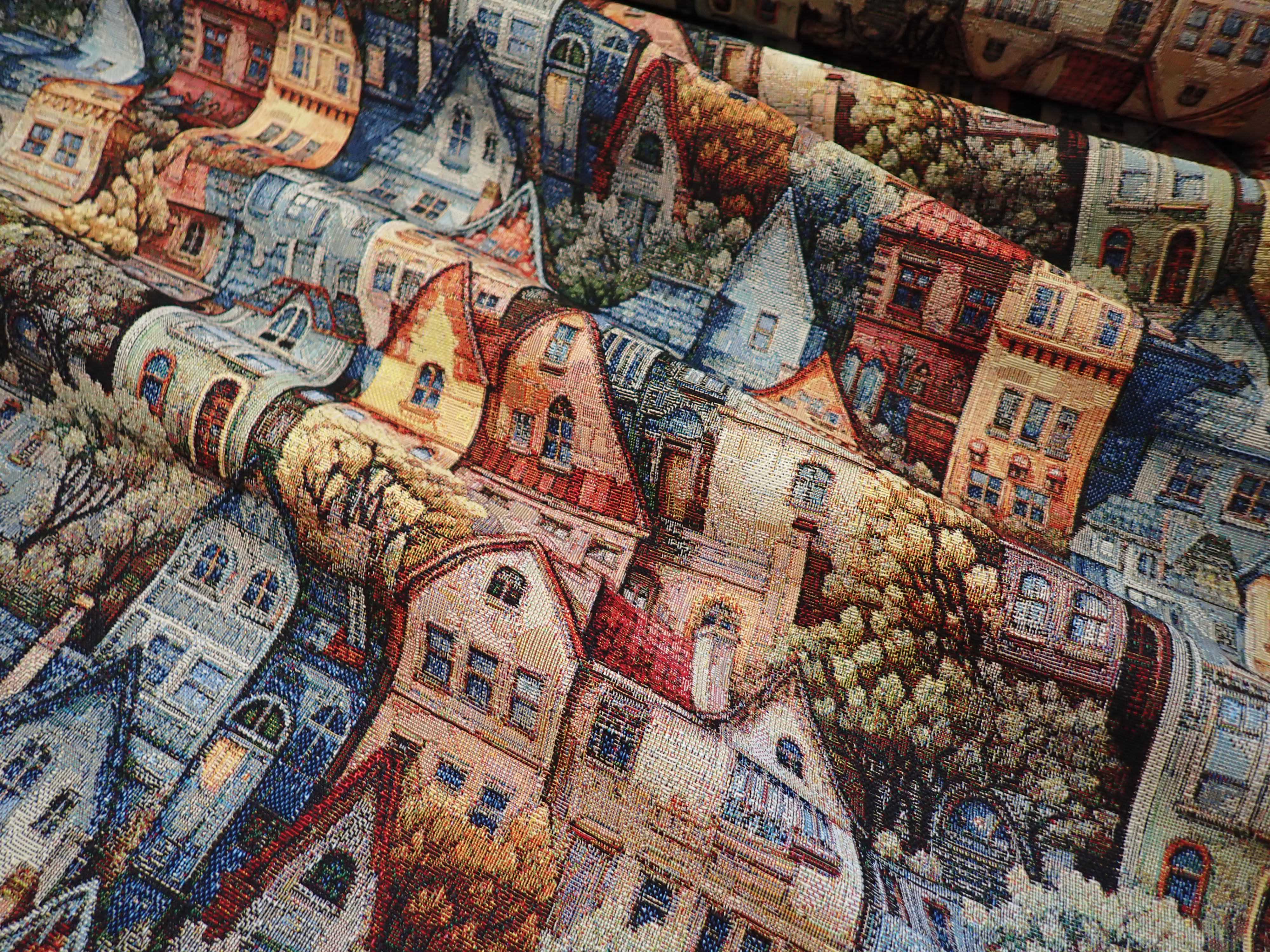 LÁTKA - GOBELÍN - DOMEČKY